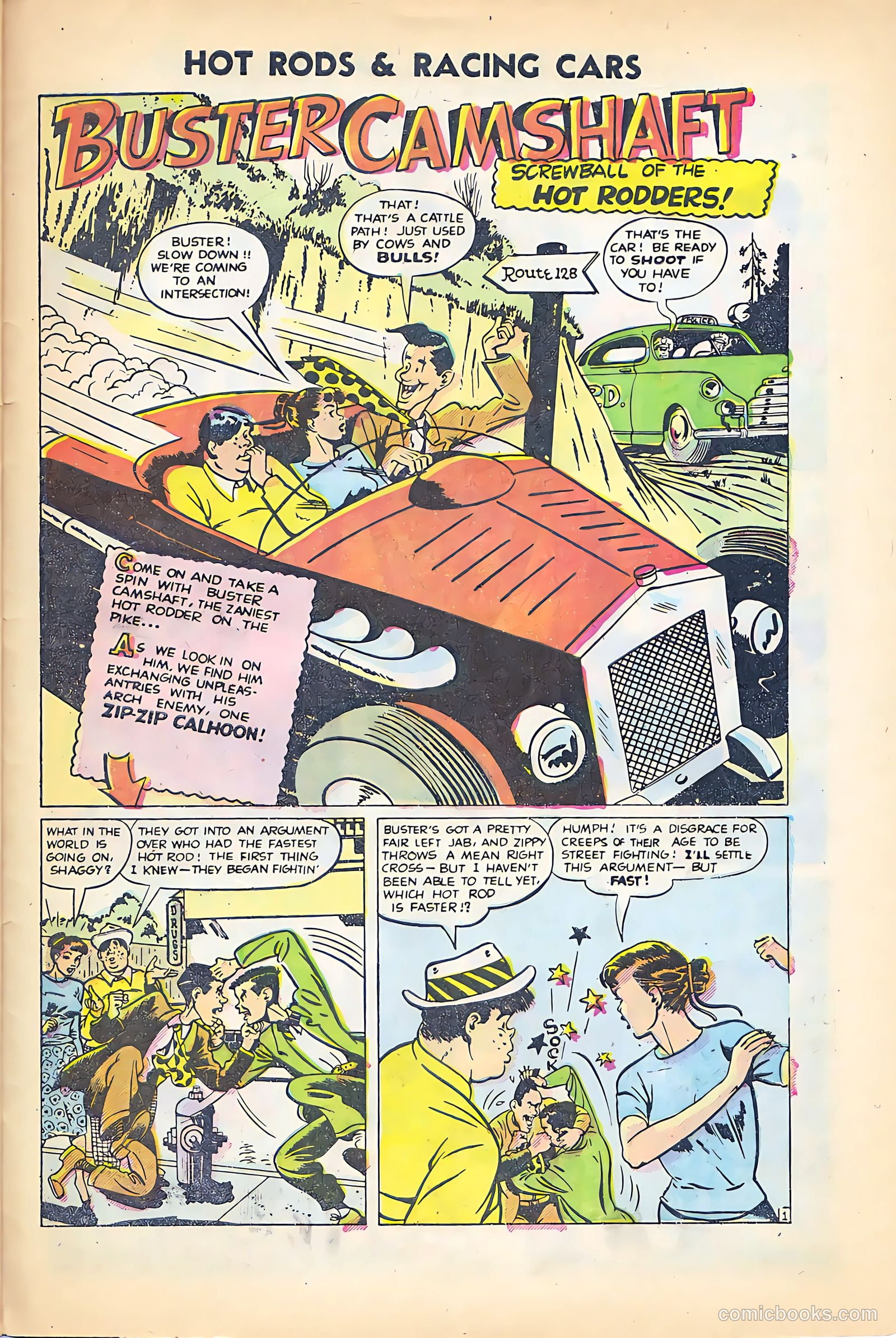Hot Rods and Racing Cars #24 (1955) — page 29 of 36