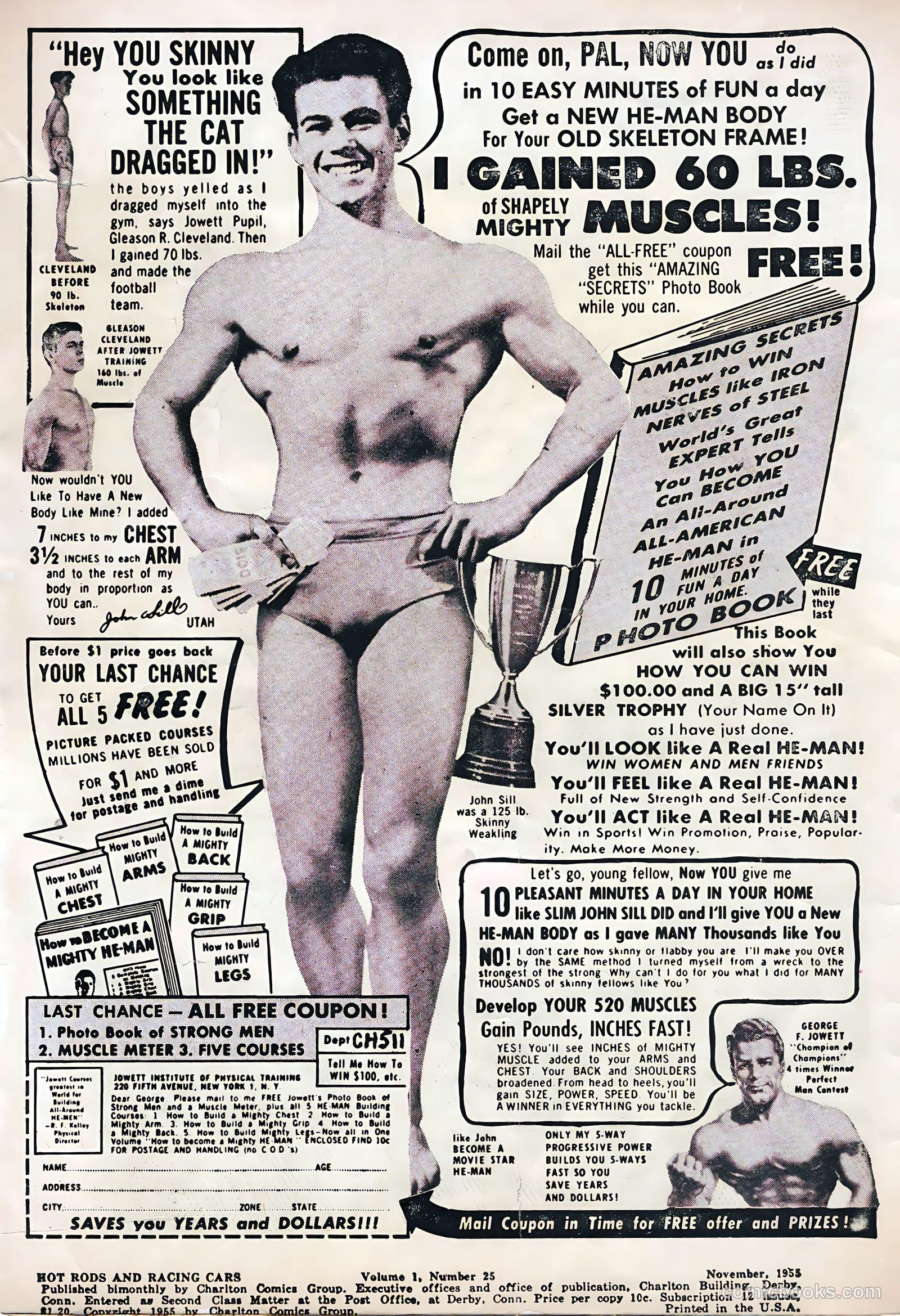 Hot Rods and Racing Cars #25 (1955) — page 2 of 36