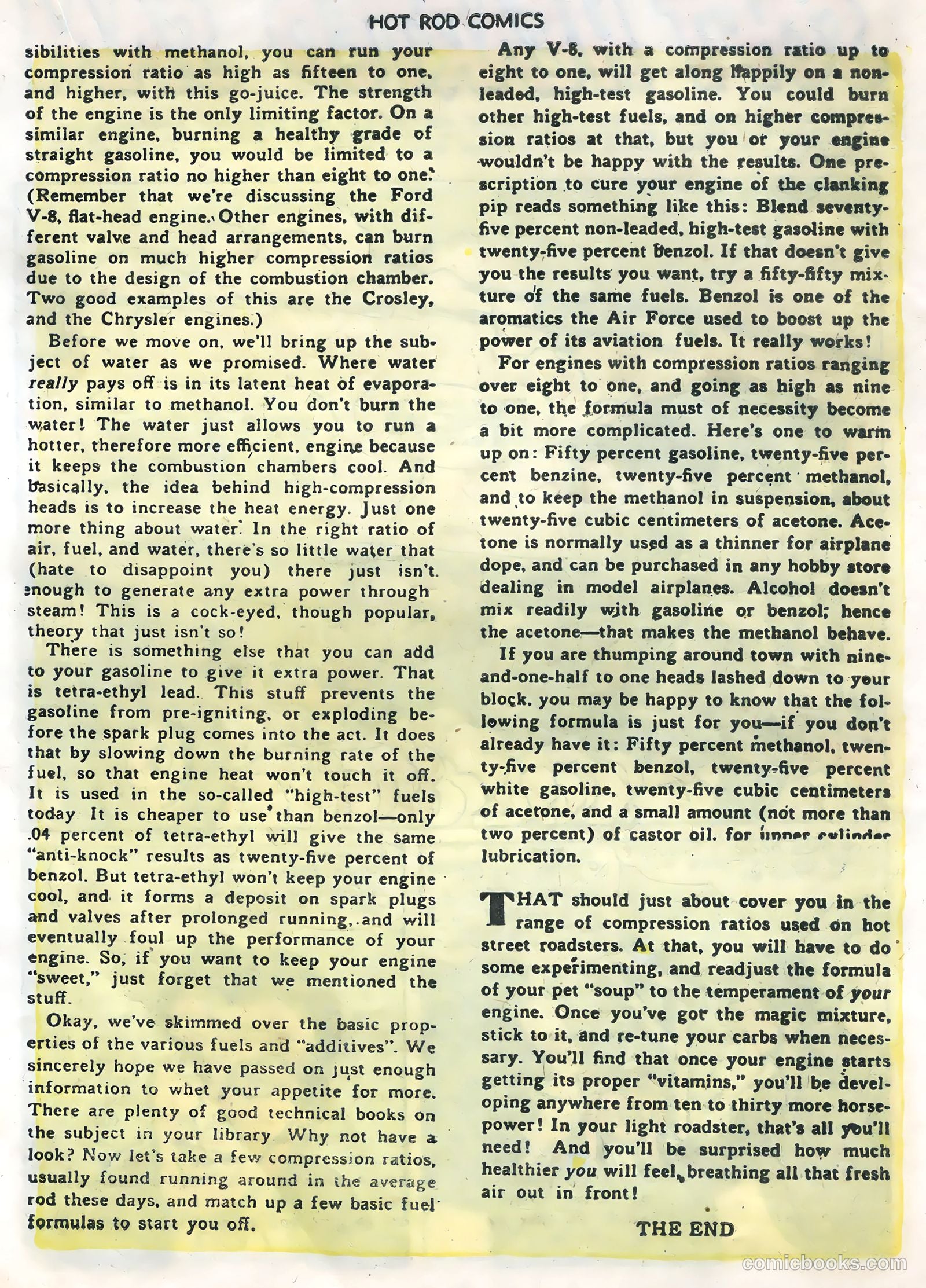 Hot Rods and Racing Cars #25 (1955) — page 19 of 36