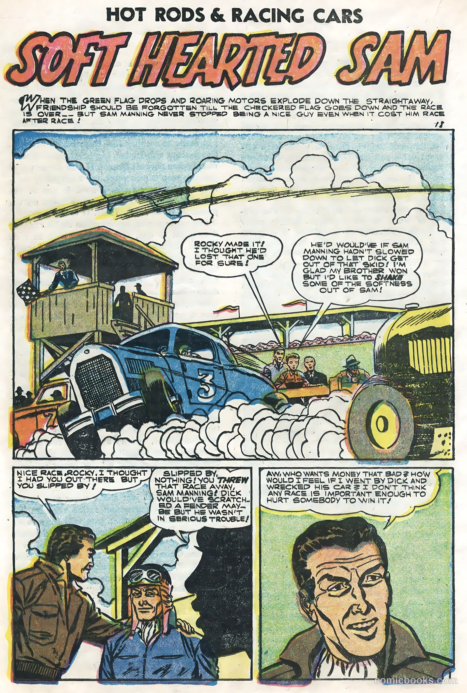 Hot Rods and Racing Cars #25 (1955) — page 20 of 36