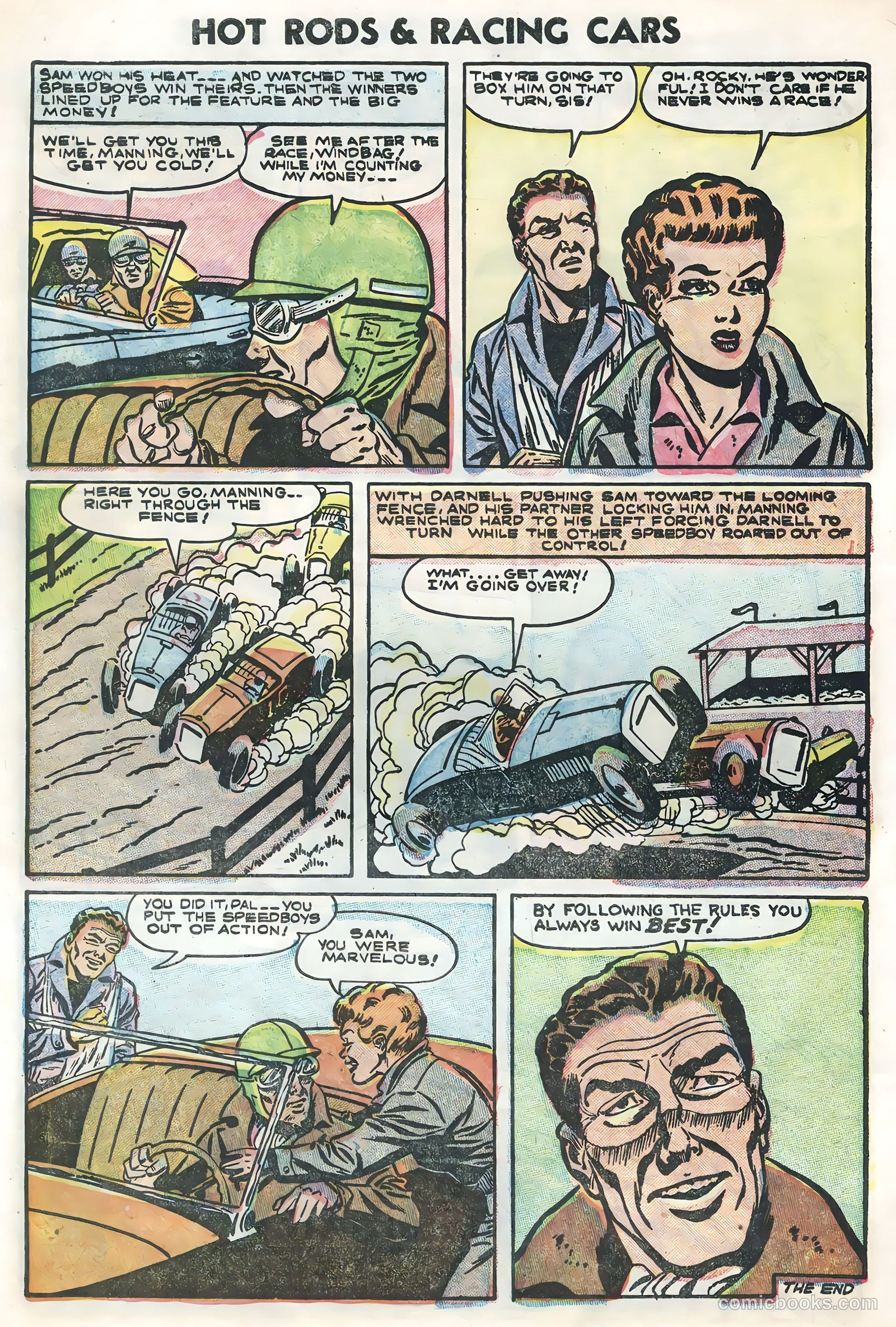 Hot Rods and Racing Cars #25 (1955) — page 26 of 36