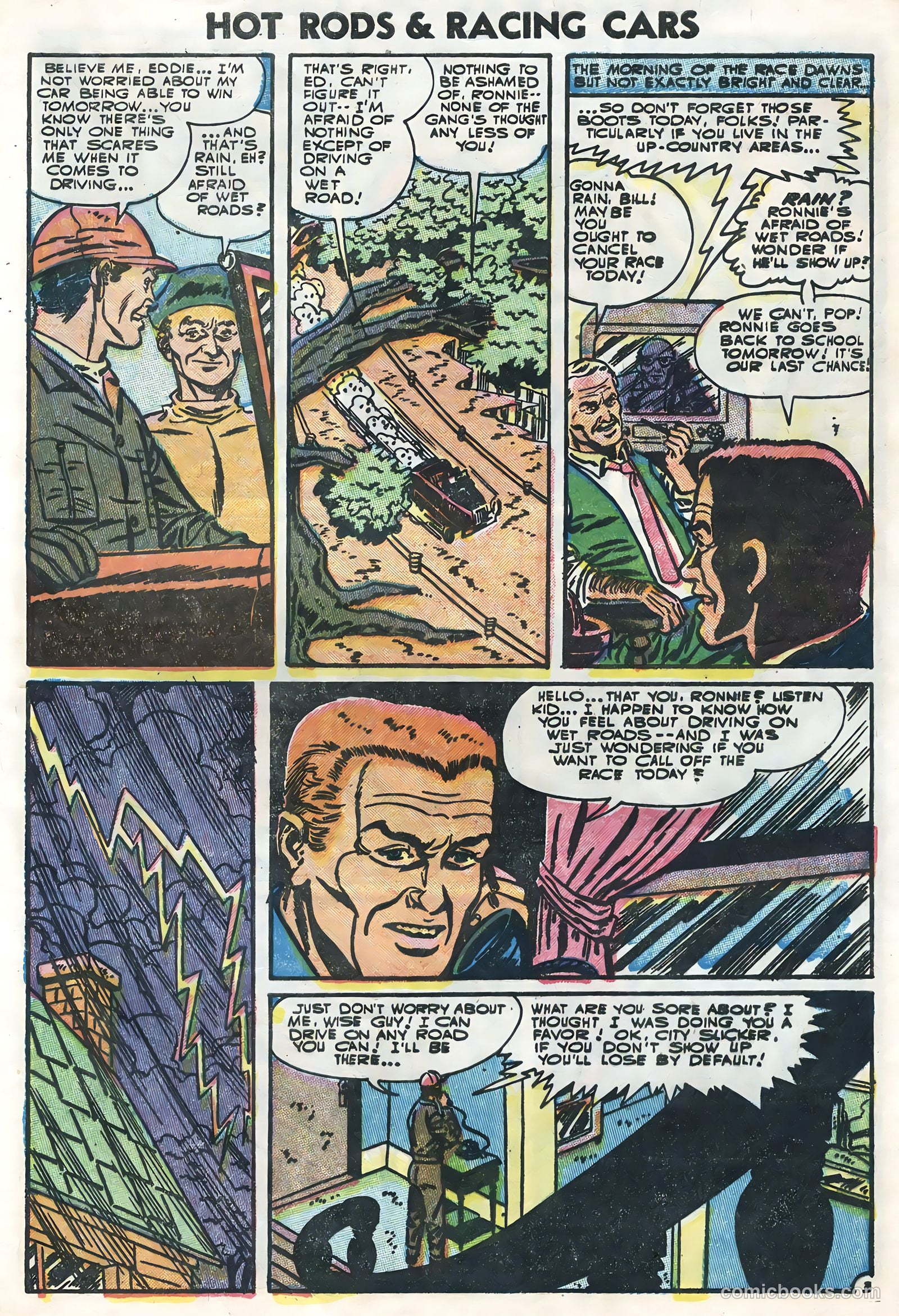 Hot Rods and Racing Cars #25 (1955) — page 29 of 36