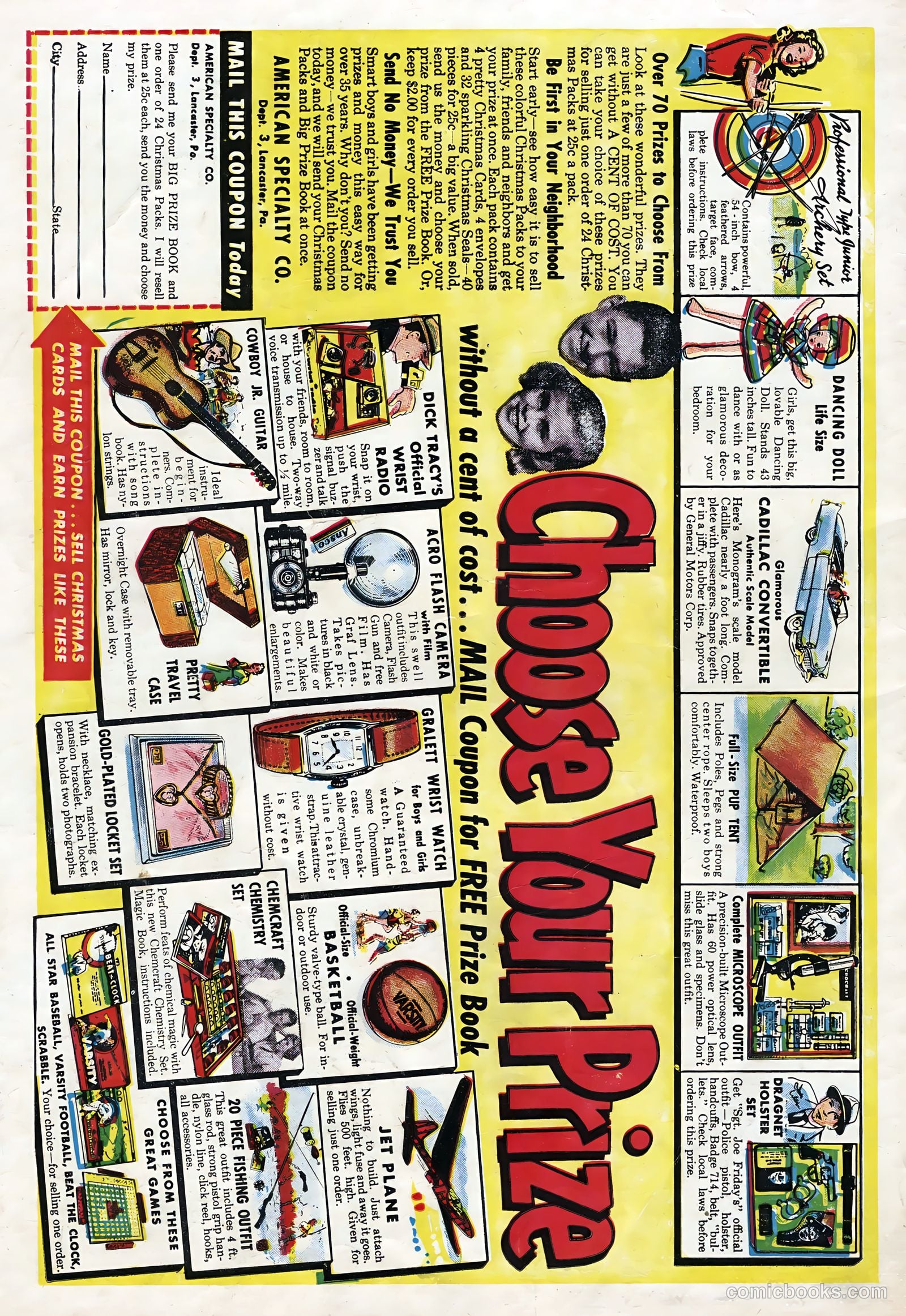 Hot Rods and Racing Cars #25 (1955) — page 36 of 36