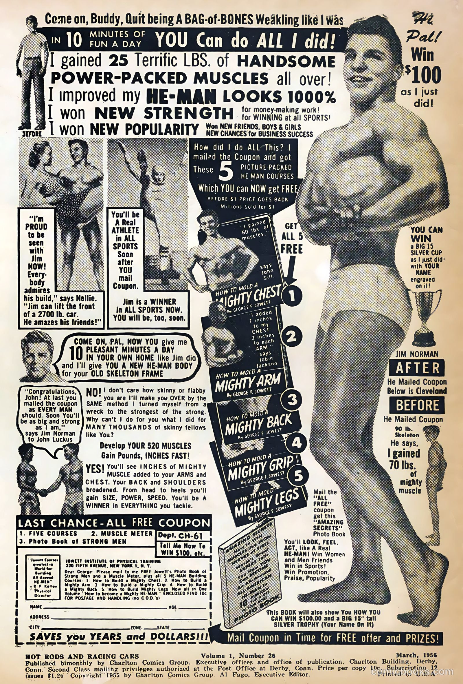 Hot Rods and Racing Cars #26 (1956) — page 2 of 36