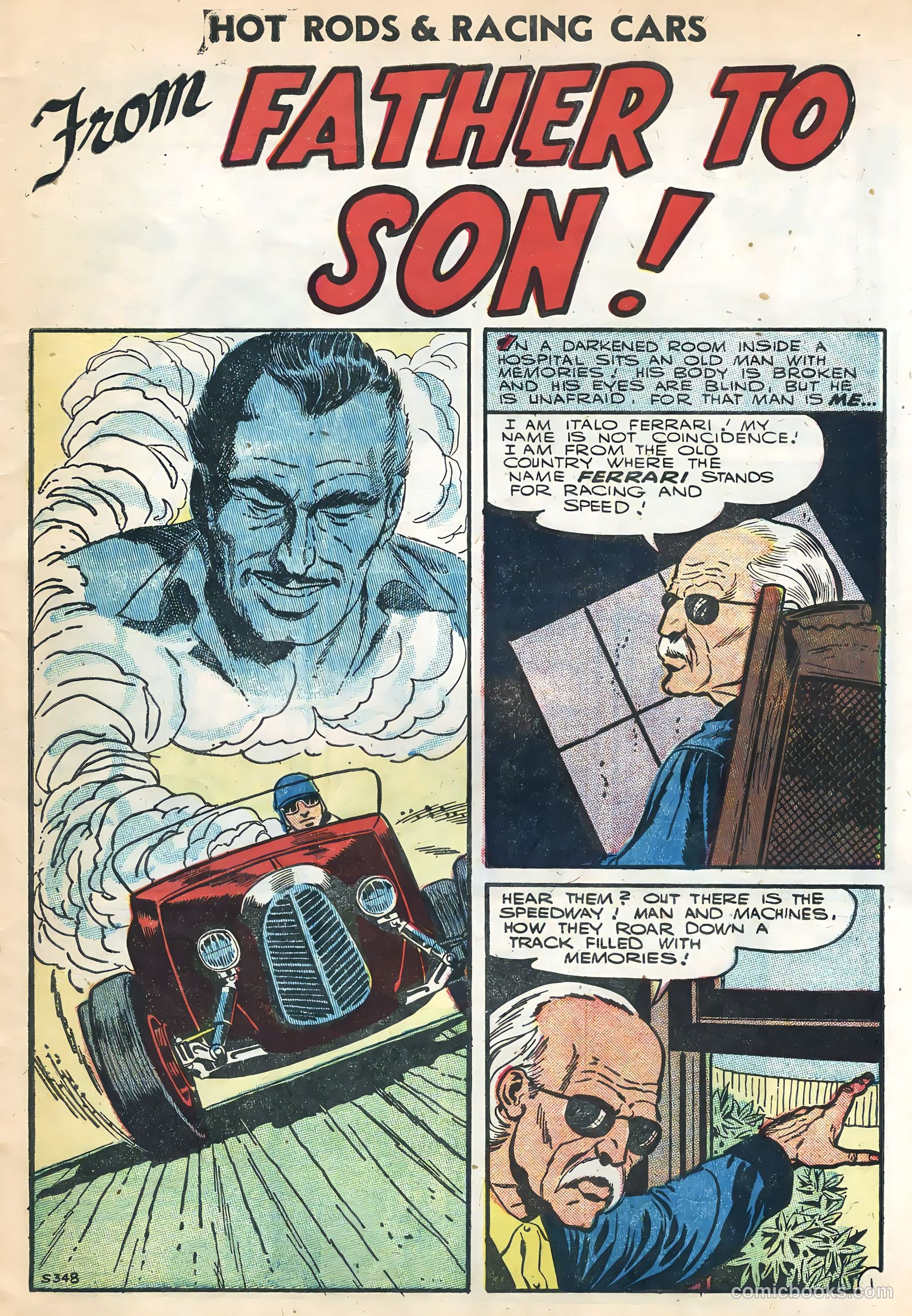 Hot Rods and Racing Cars #26 (1956) — page 3 of 36
