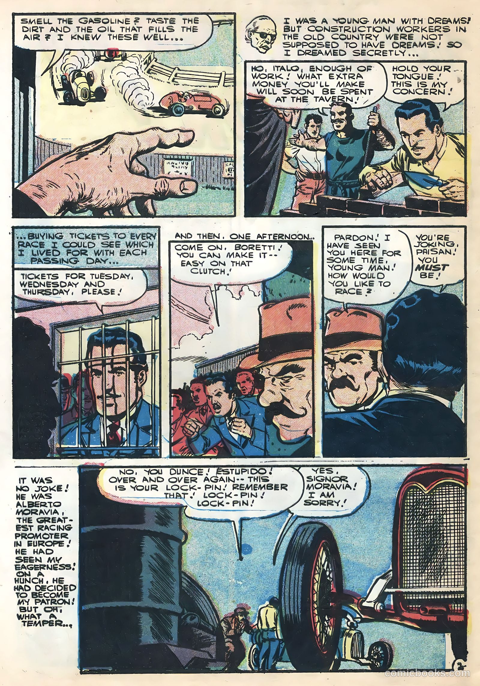 Hot Rods and Racing Cars #26 (1956) — page 4 of 36