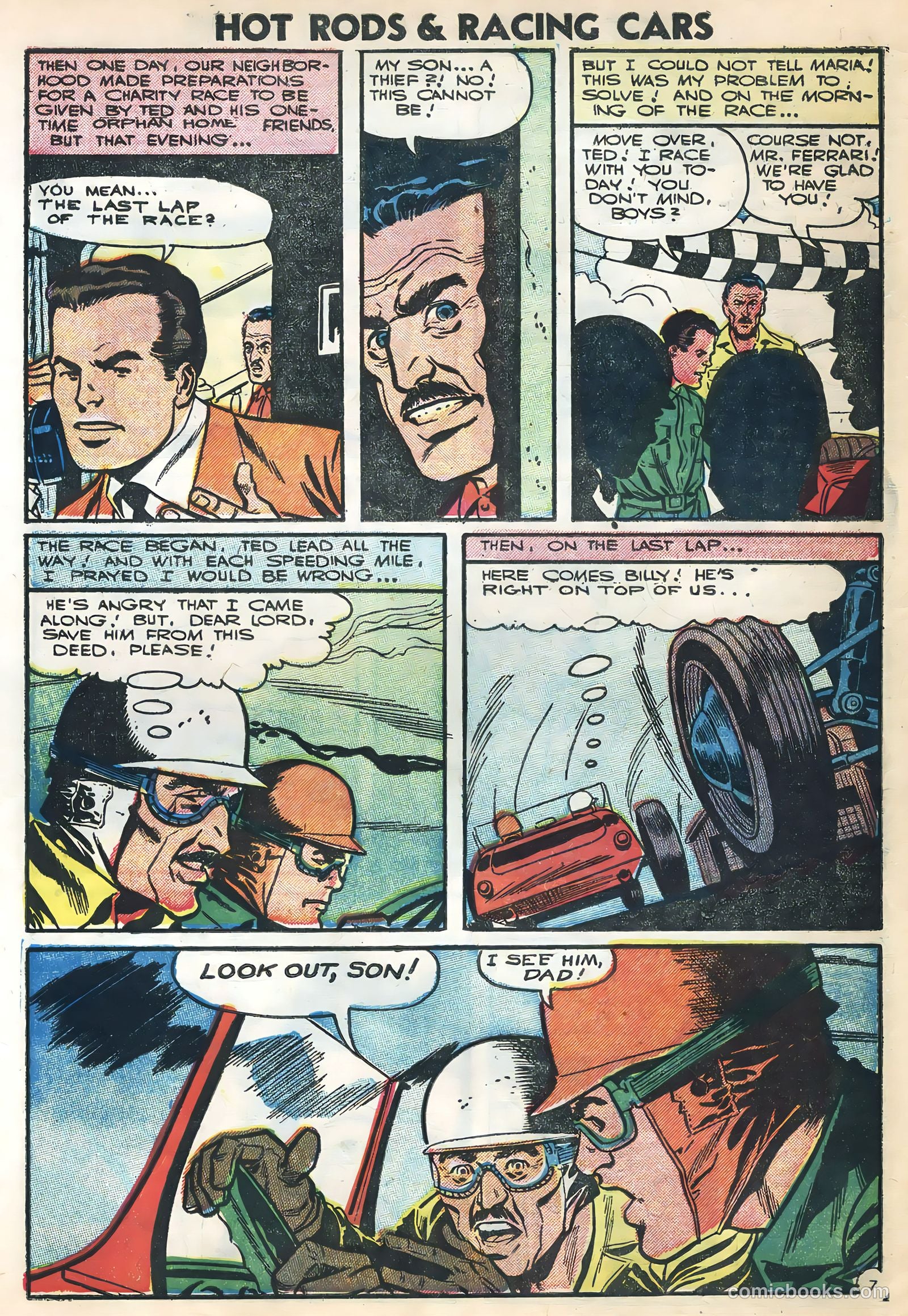Hot Rods and Racing Cars #26 (1956) — page 10 of 36
