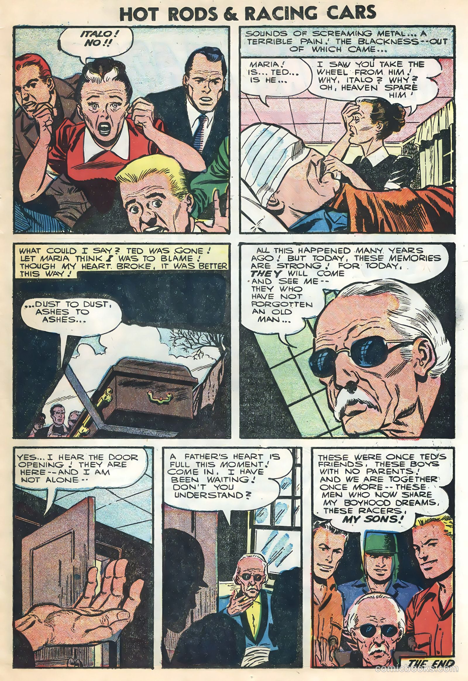 Hot Rods and Racing Cars #26 (1956) — page 11 of 36