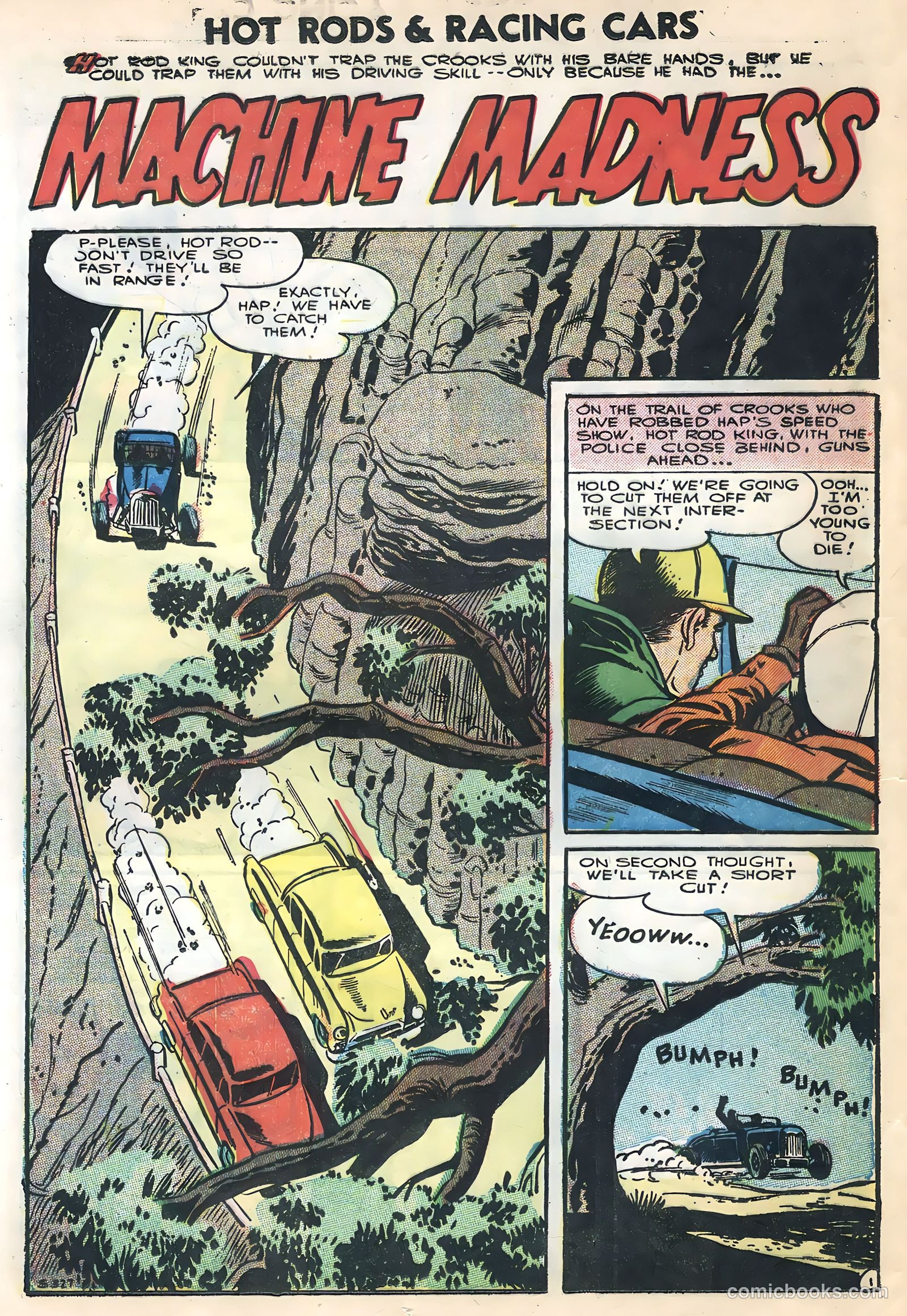 Hot Rods and Racing Cars #26 (1956) — page 12 of 36