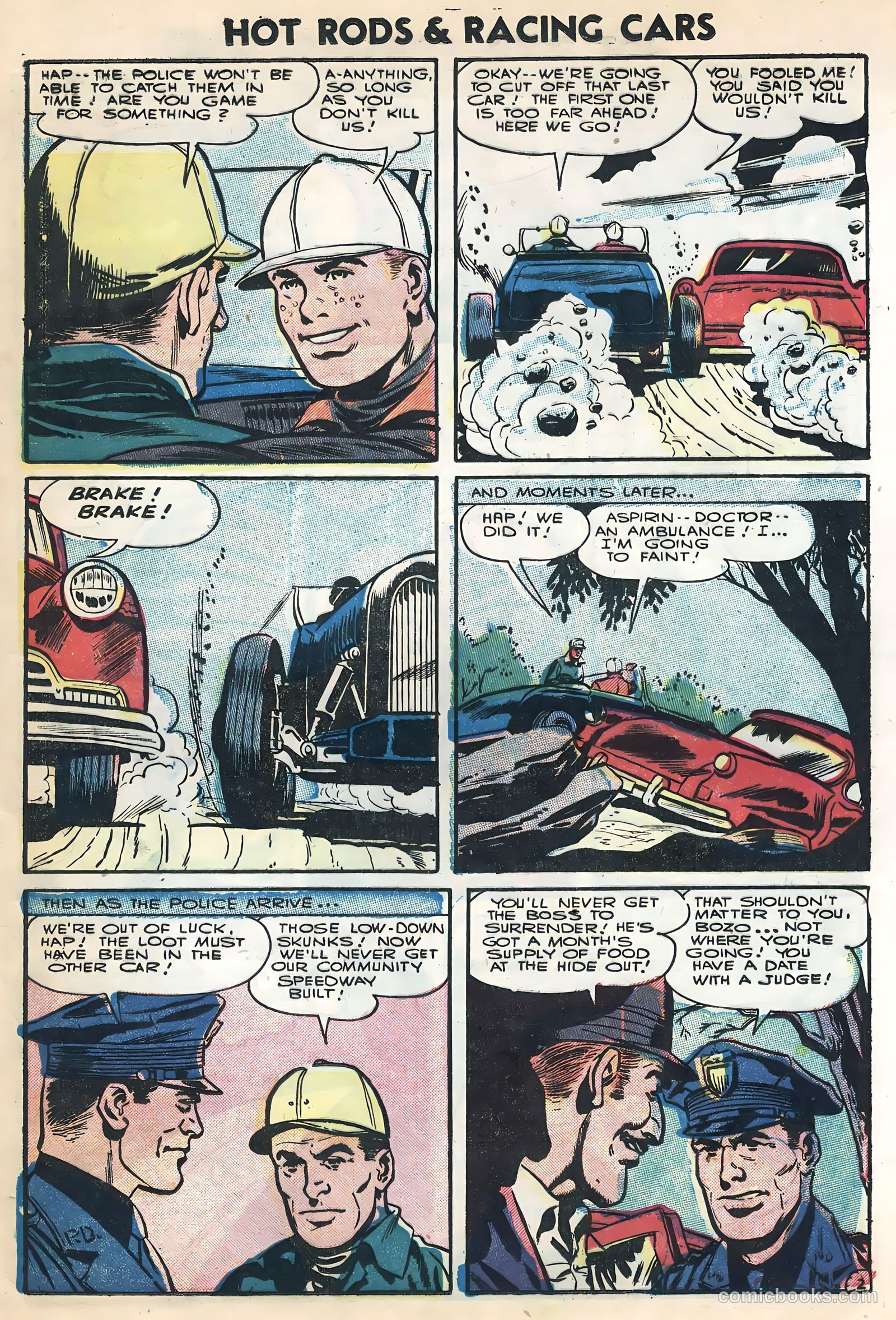 Hot Rods and Racing Cars #26 (1956) — page 13 of 36