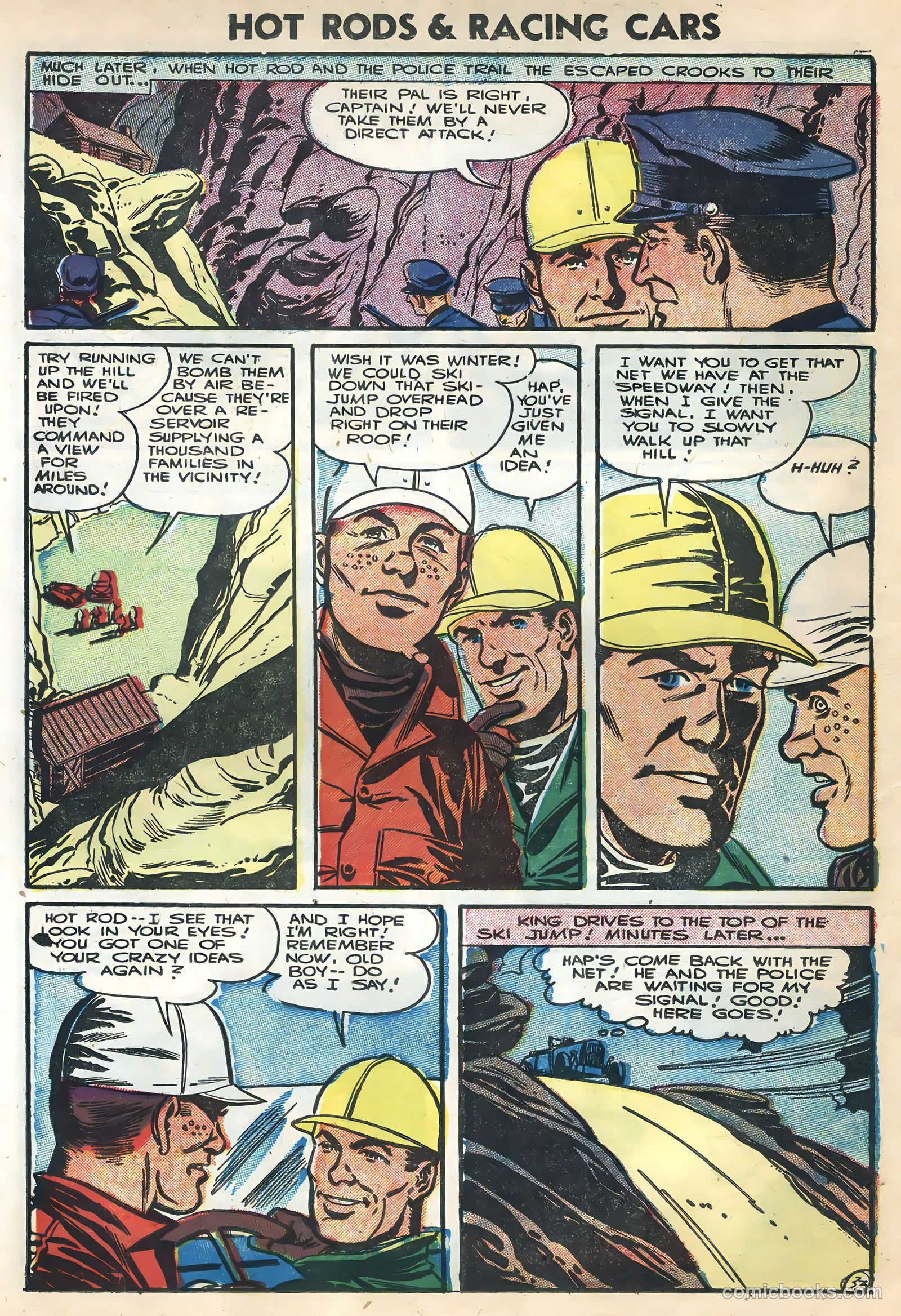 Hot Rods and Racing Cars #26 (1956) — page 14 of 36