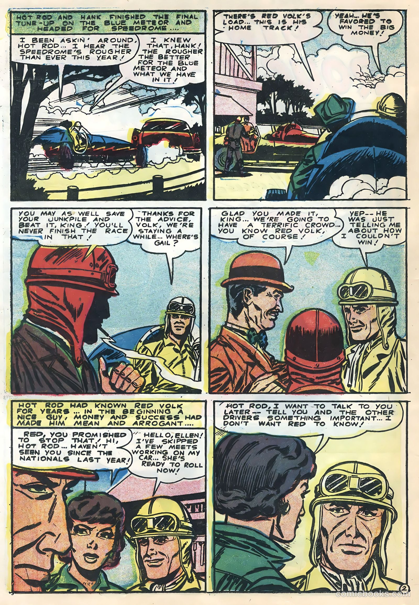 Hot Rods and Racing Cars #26 (1956) — page 20 of 36