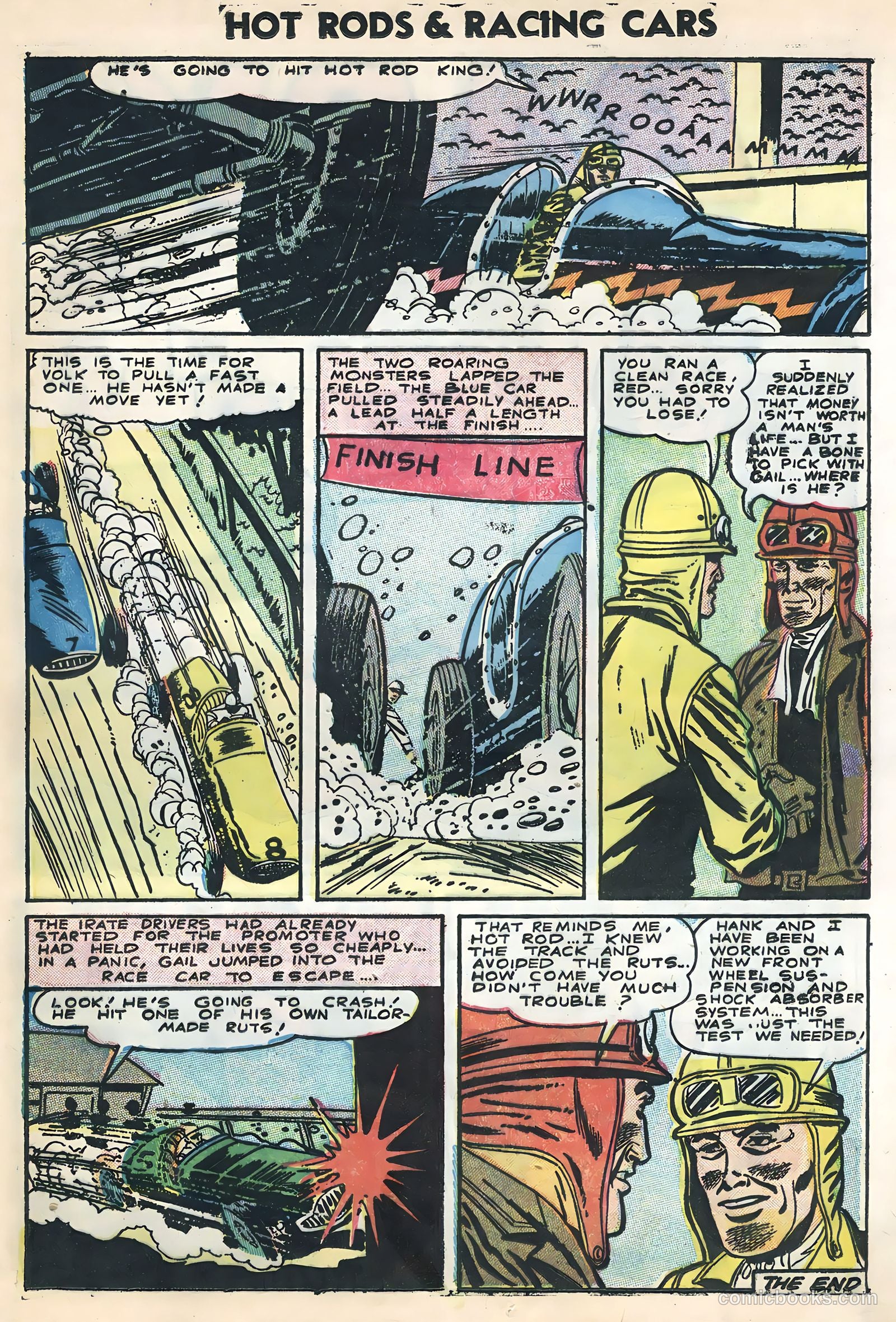 Hot Rods and Racing Cars #26 (1956) — page 25 of 36