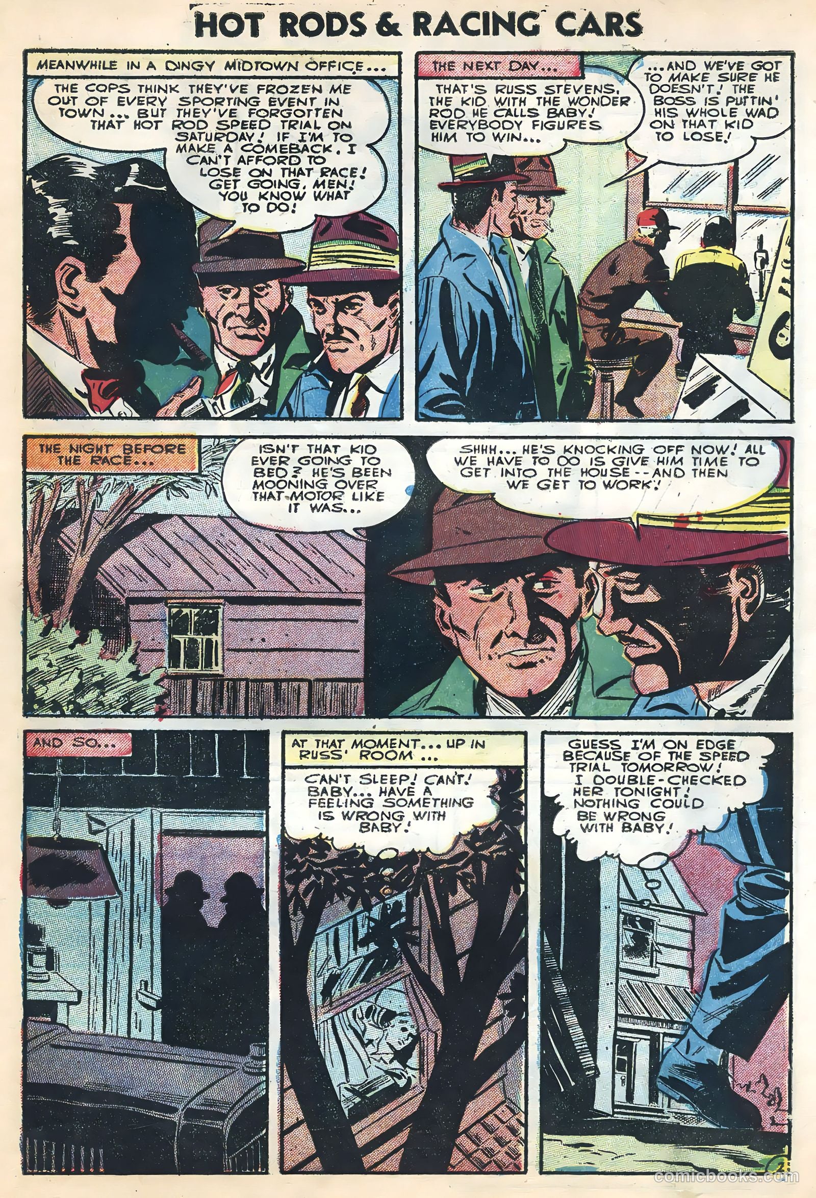 Hot Rods and Racing Cars #26 (1956) — page 27 of 36