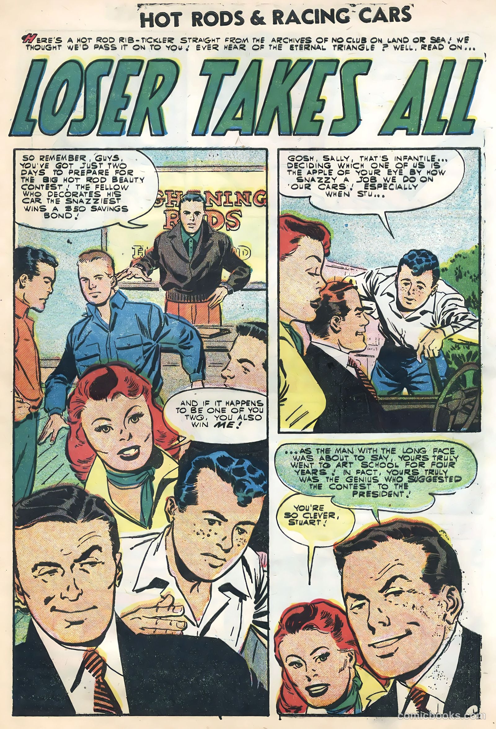 Hot Rods and Racing Cars #26 (1956) — page 29 of 36