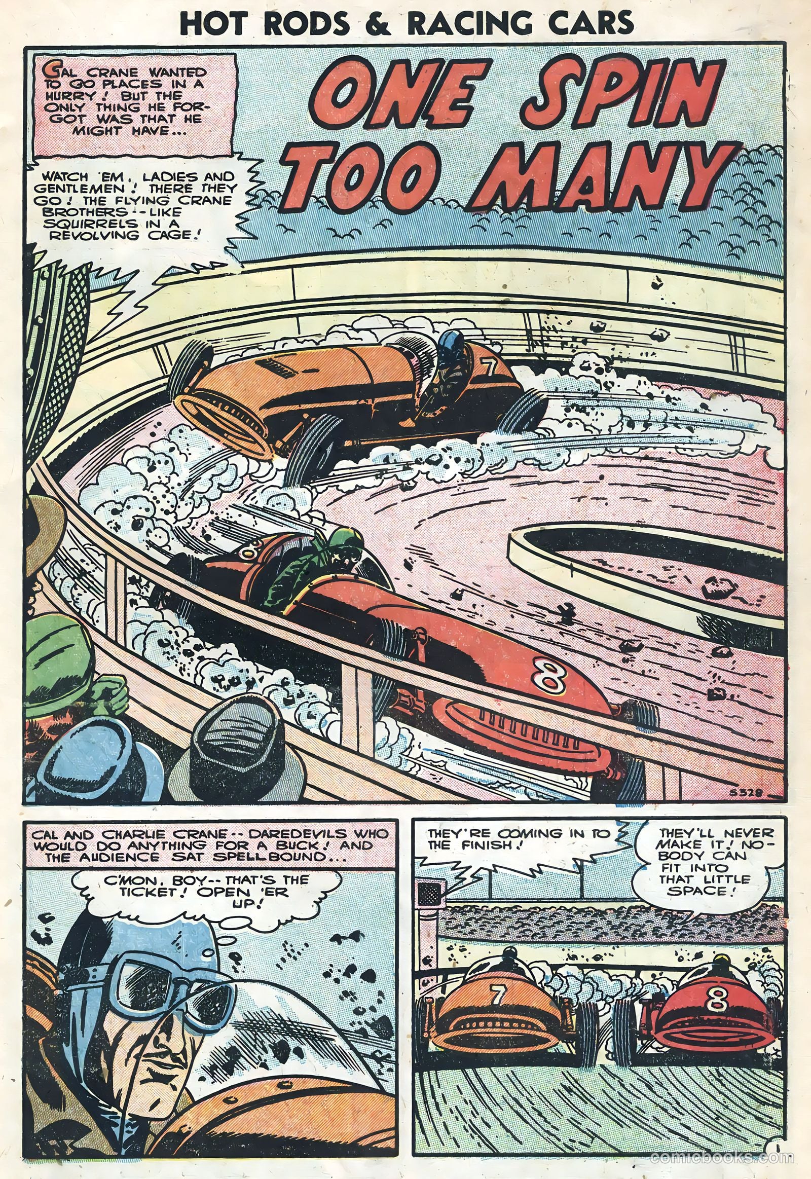 Hot Rods and Racing Cars #27 (1956) — page 3 of 36