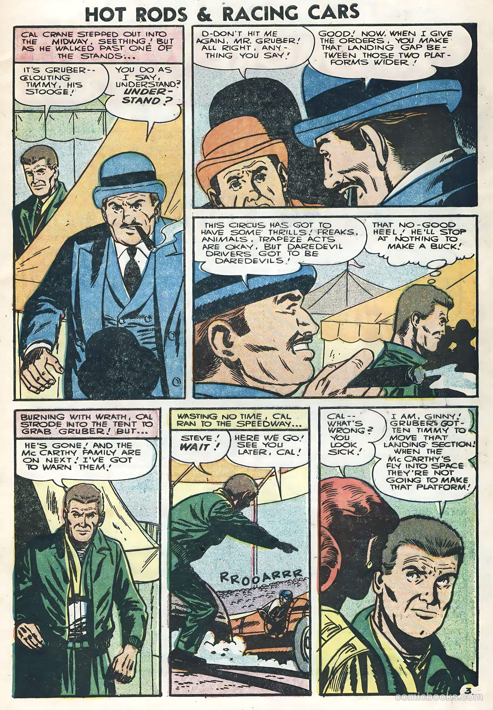 Hot Rods and Racing Cars #27 (1956) — page 5 of 36