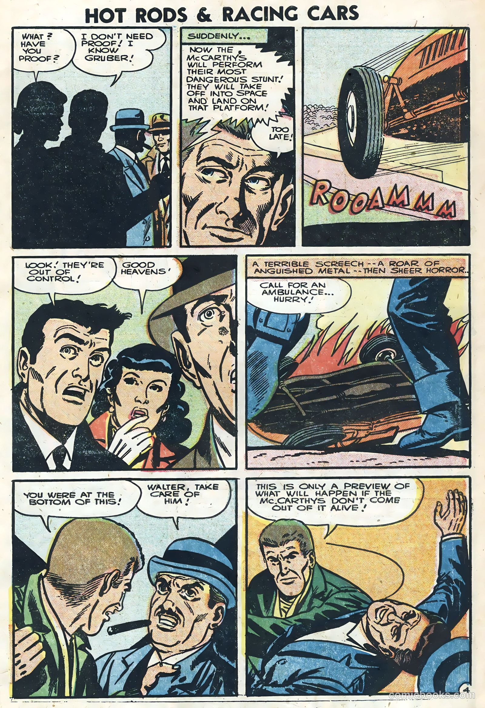 Hot Rods and Racing Cars #27 (1956) — page 7 of 36