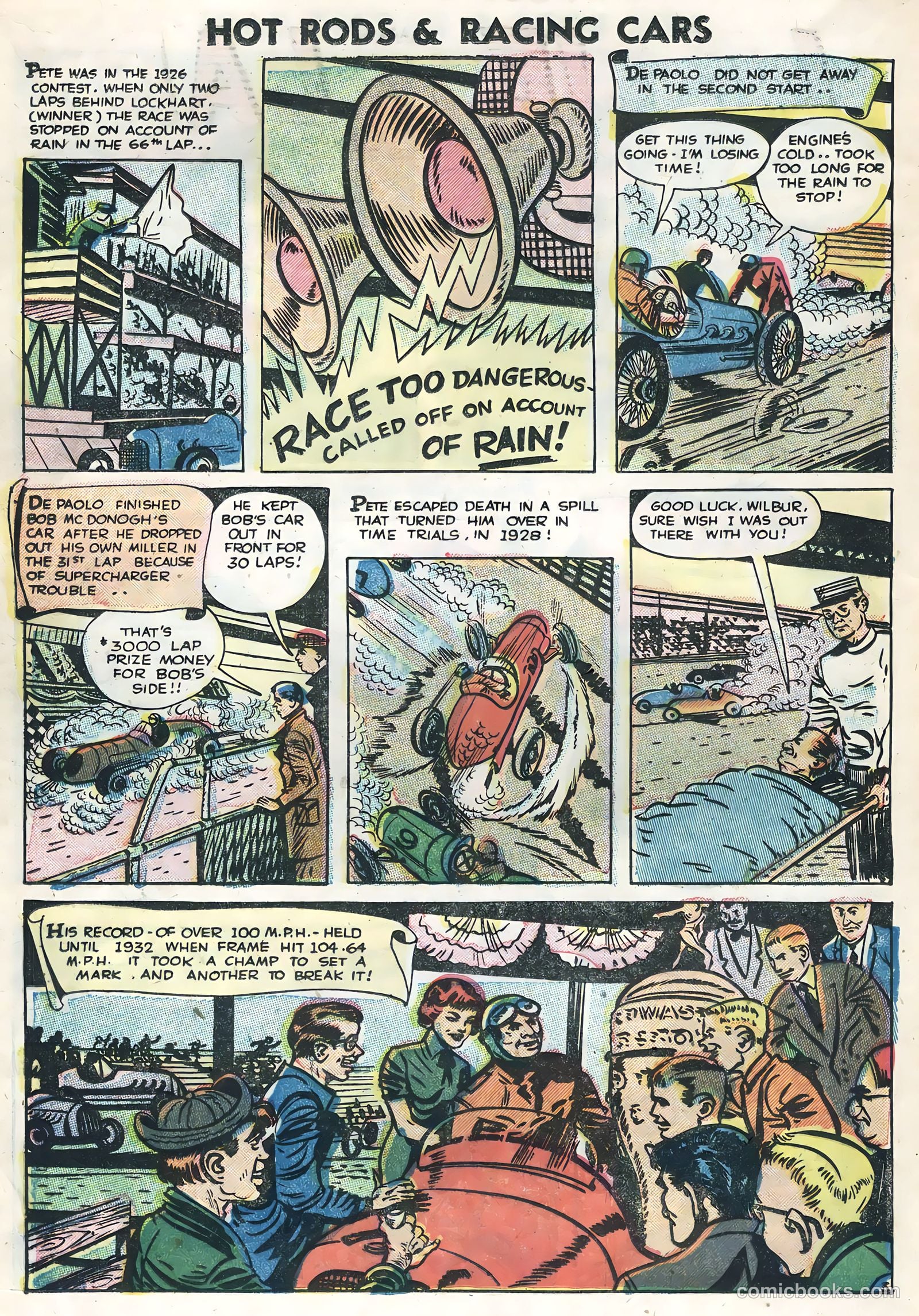 Hot Rods and Racing Cars #27 (1956) — page 12 of 36