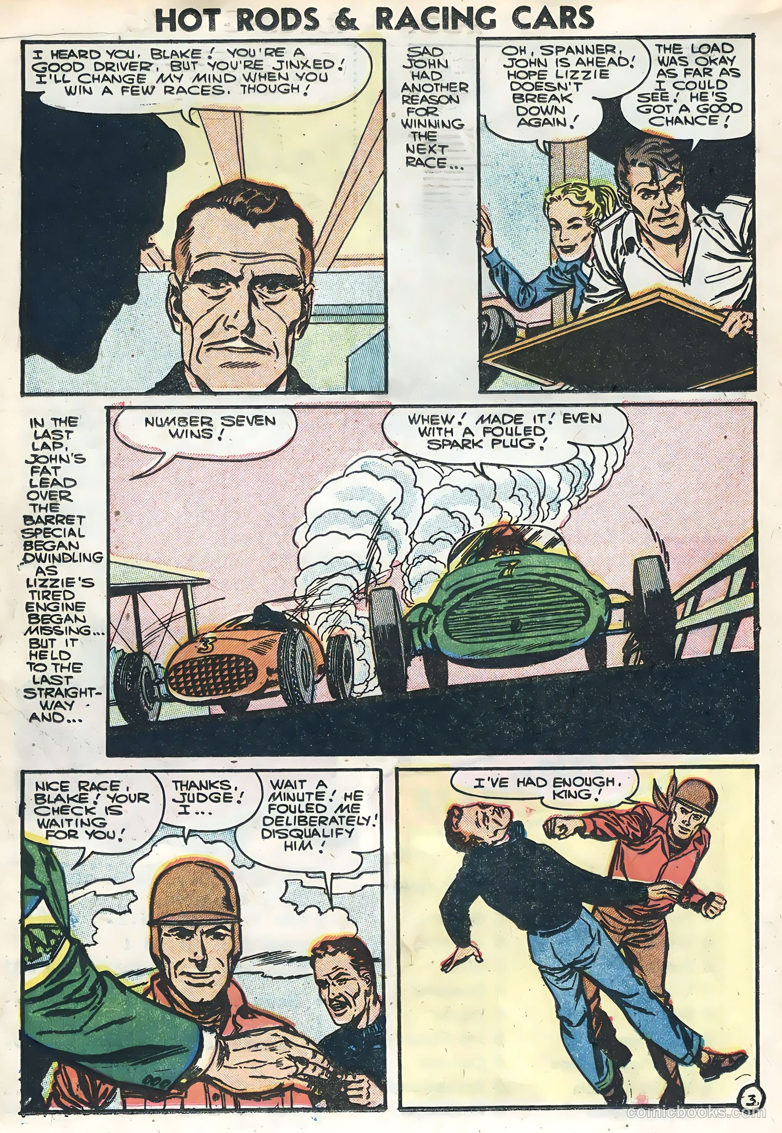 Hot Rods and Racing Cars #27 (1956) — page 16 of 36