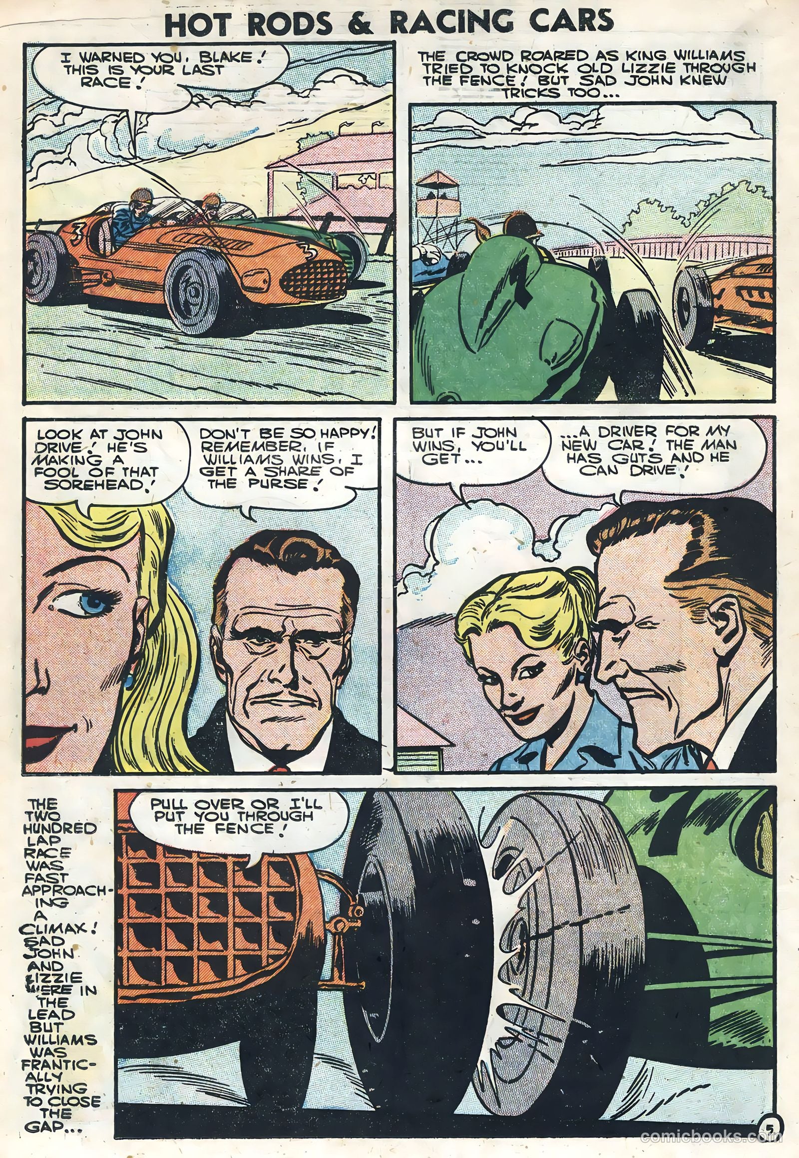 Hot Rods and Racing Cars #27 (1956) — page 18 of 36