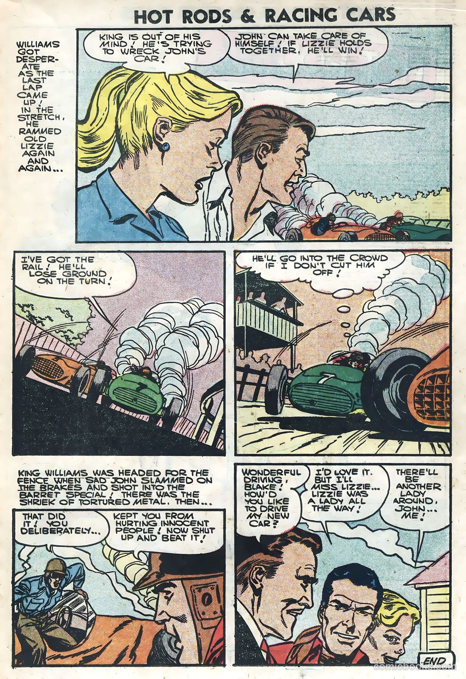 Hot Rods and Racing Cars #27 (1956) — page 19 of 36