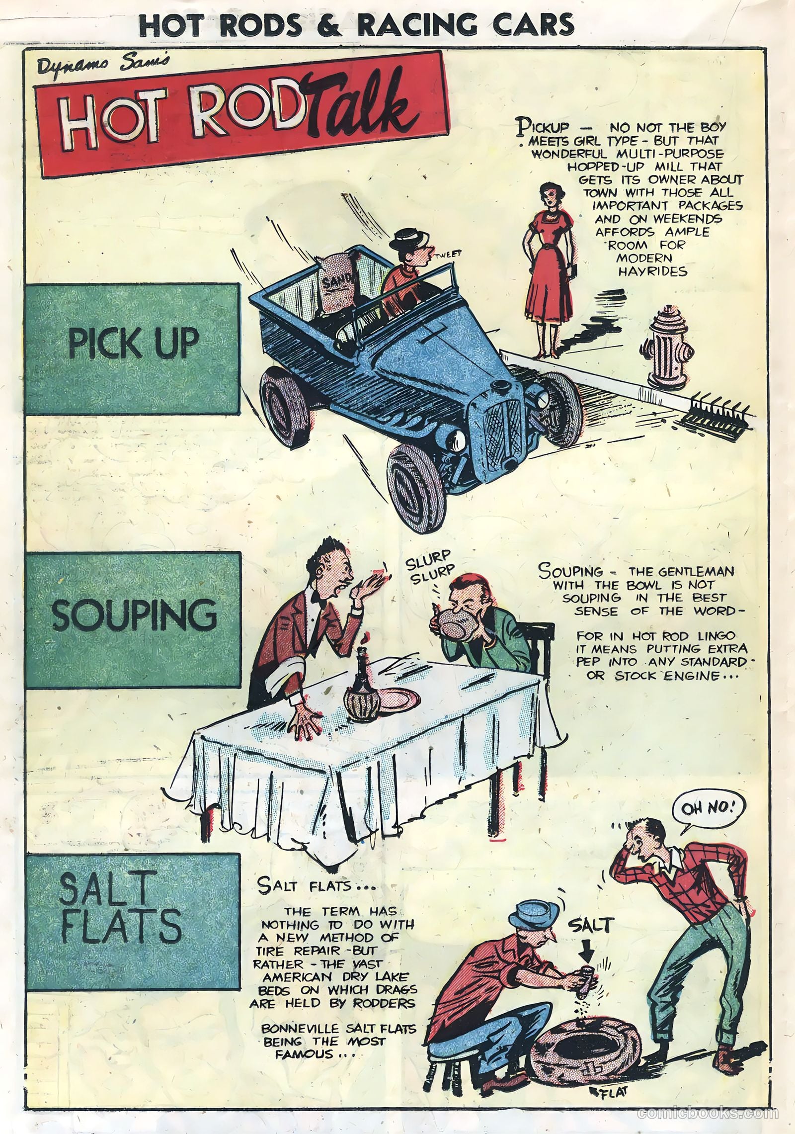 Hot Rods and Racing Cars #27 (1956) — page 20 of 36