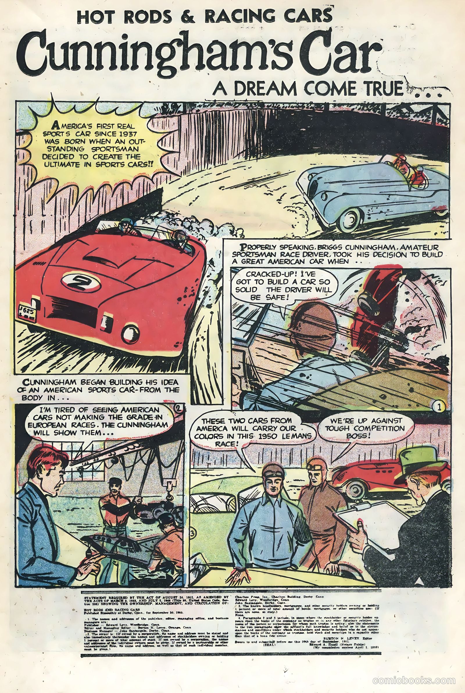 Hot Rods and Racing Cars #27 (1956) — page 25 of 36