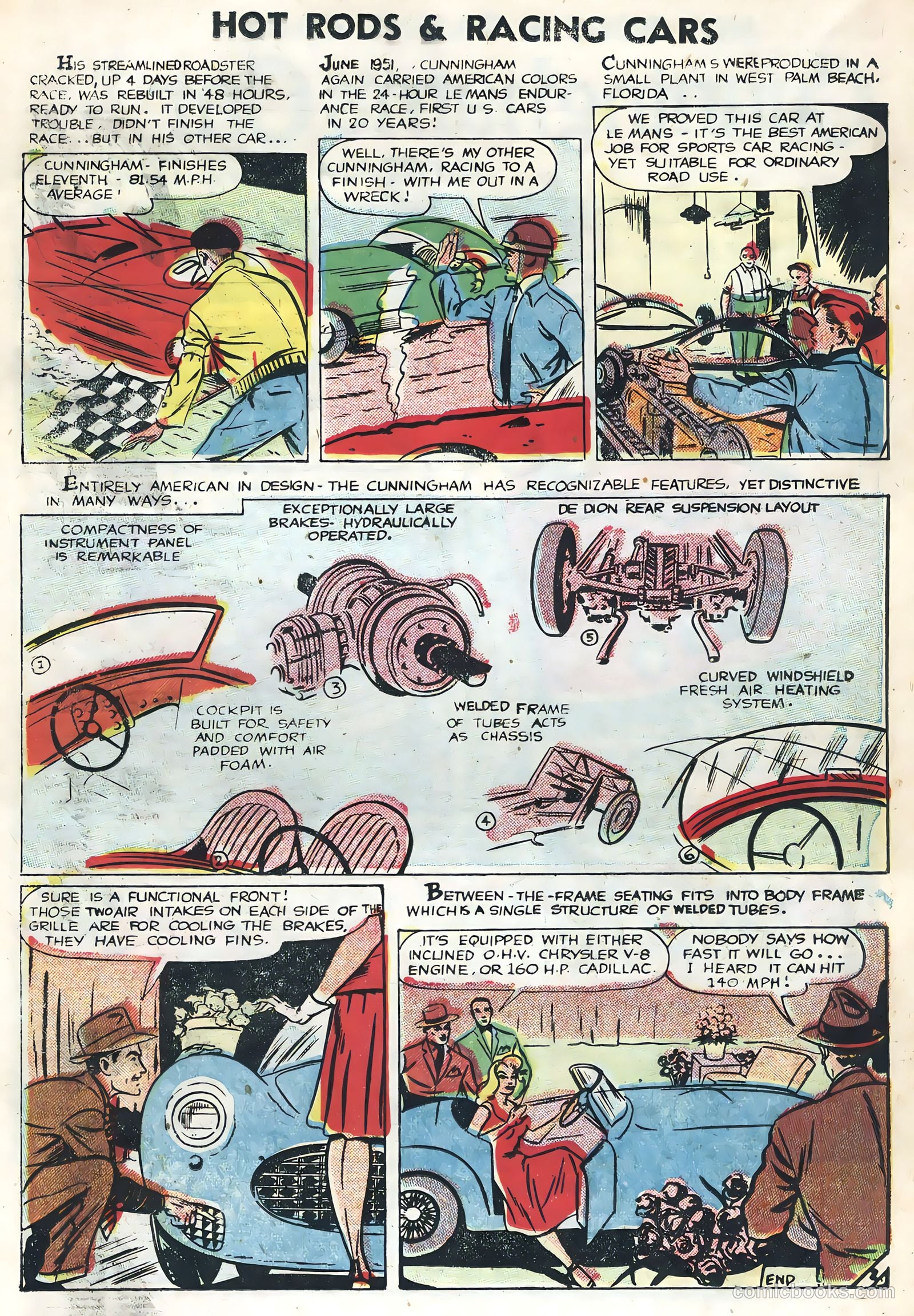 Hot Rods and Racing Cars #27 (1956) — page 26 of 36