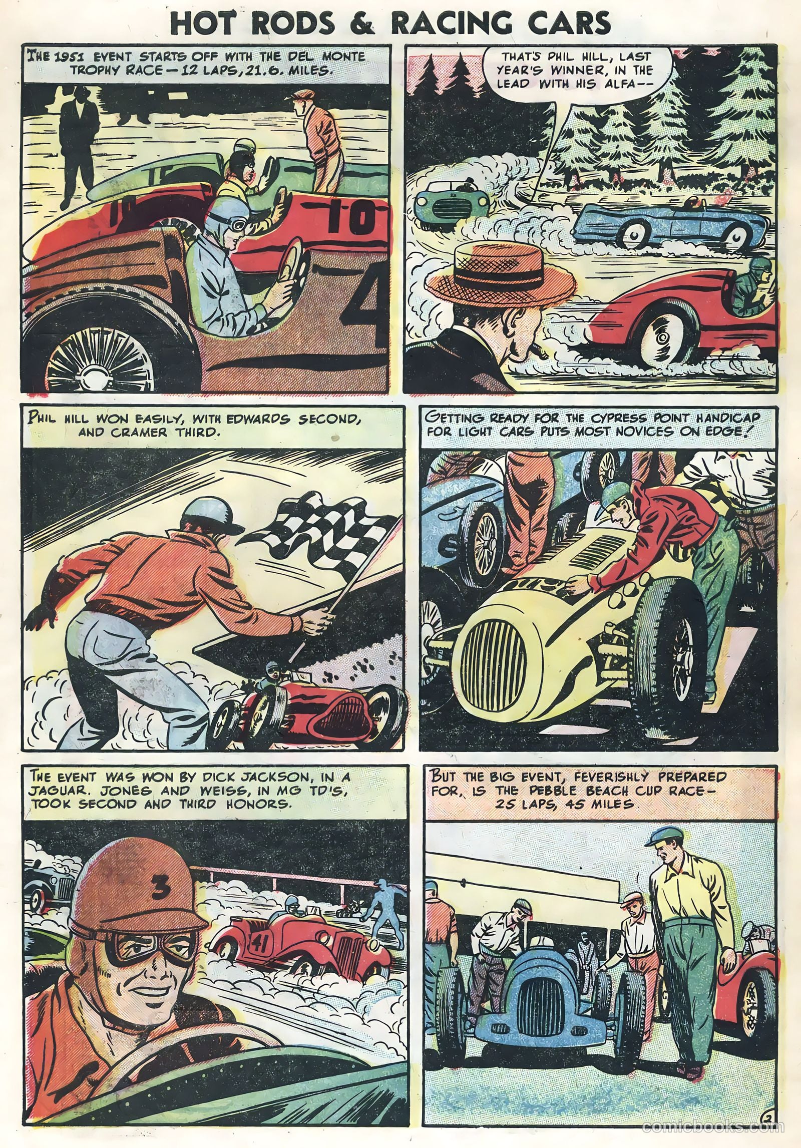 Hot Rods and Racing Cars #27 (1956) — page 28 of 36