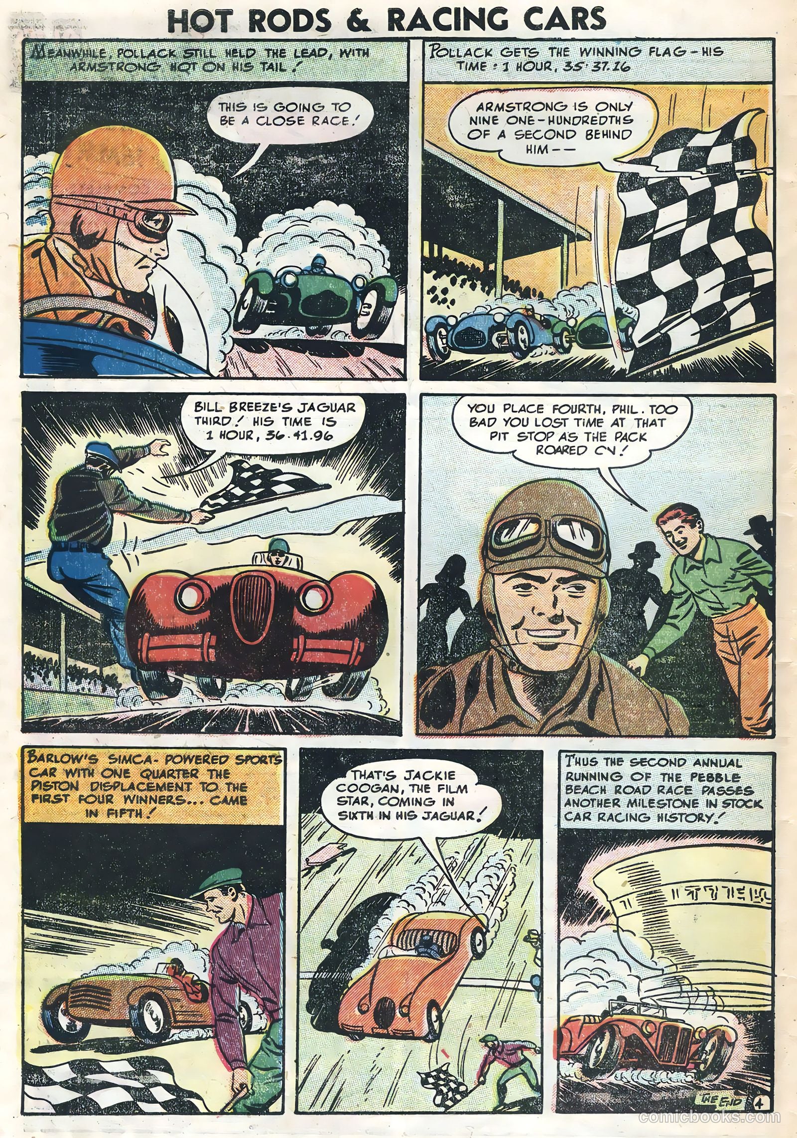 Hot Rods and Racing Cars #27 (1956) — page 30 of 36