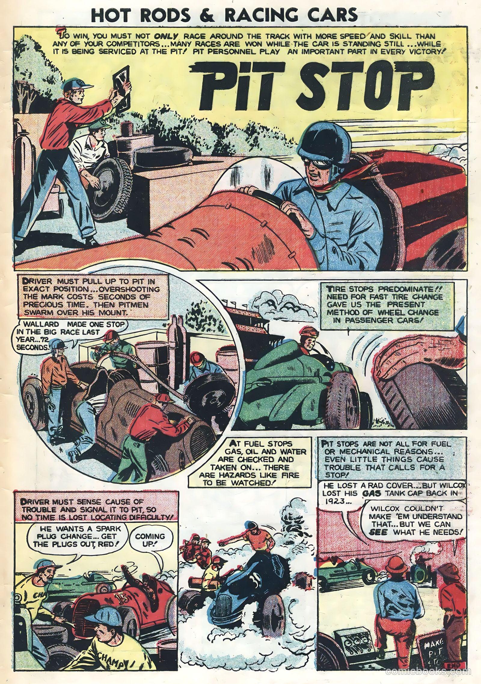 Hot Rods and Racing Cars #27 (1956) — page 33 of 36