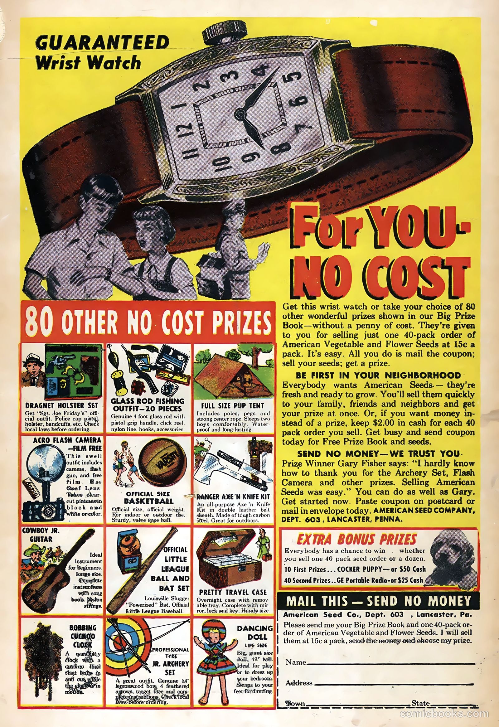 Hot Rods and Racing Cars #27 (1956) — page 36 of 36