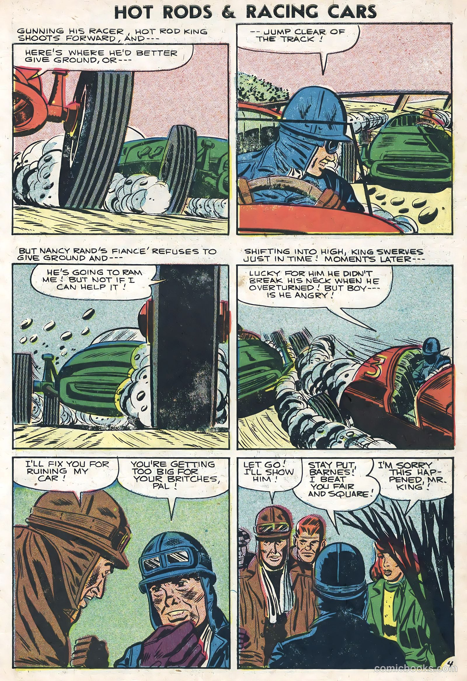 Hot Rods and Racing Cars #28 (1956) — page 7 of 36