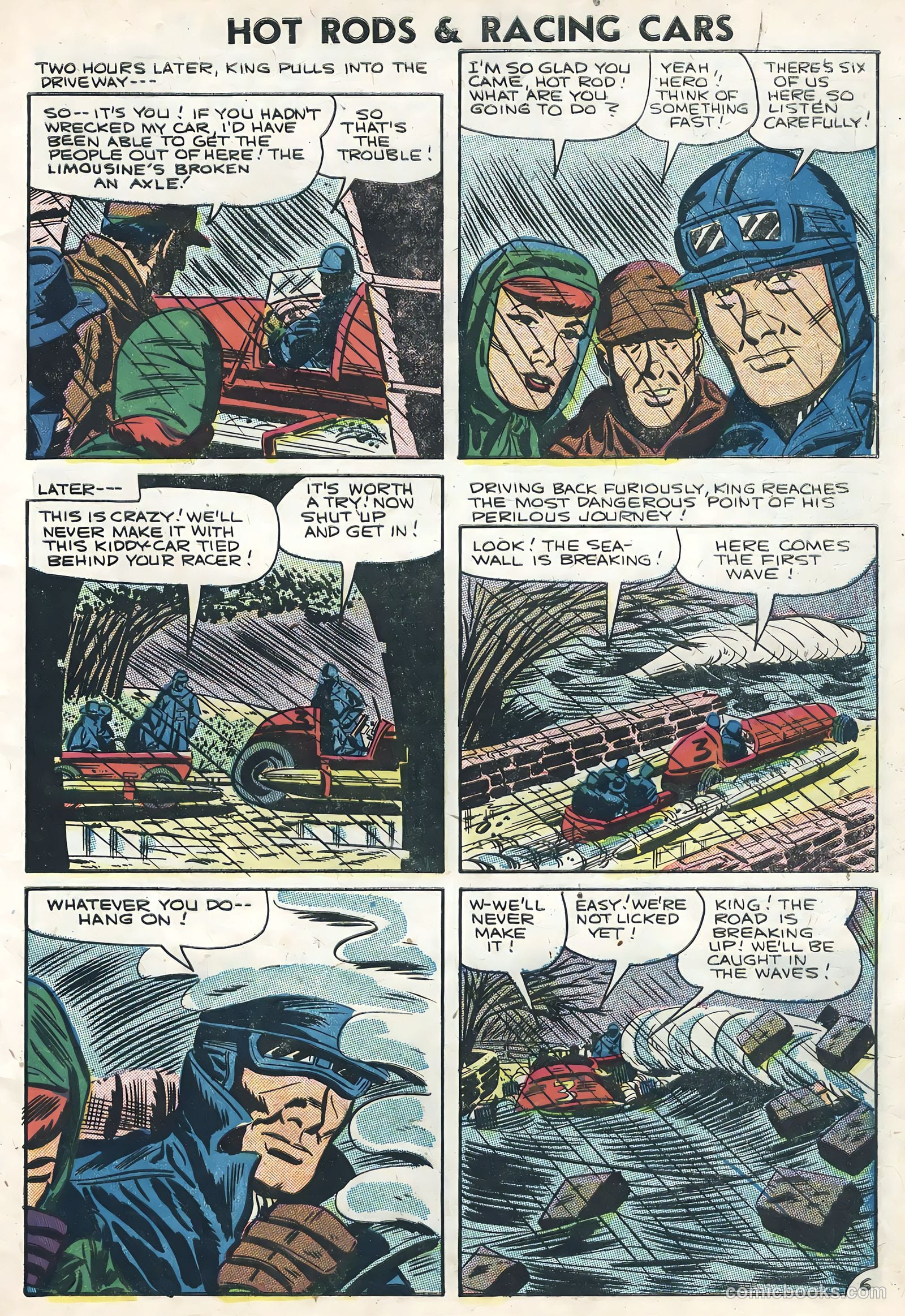 Hot Rods and Racing Cars #28 (1956) — page 9 of 36
