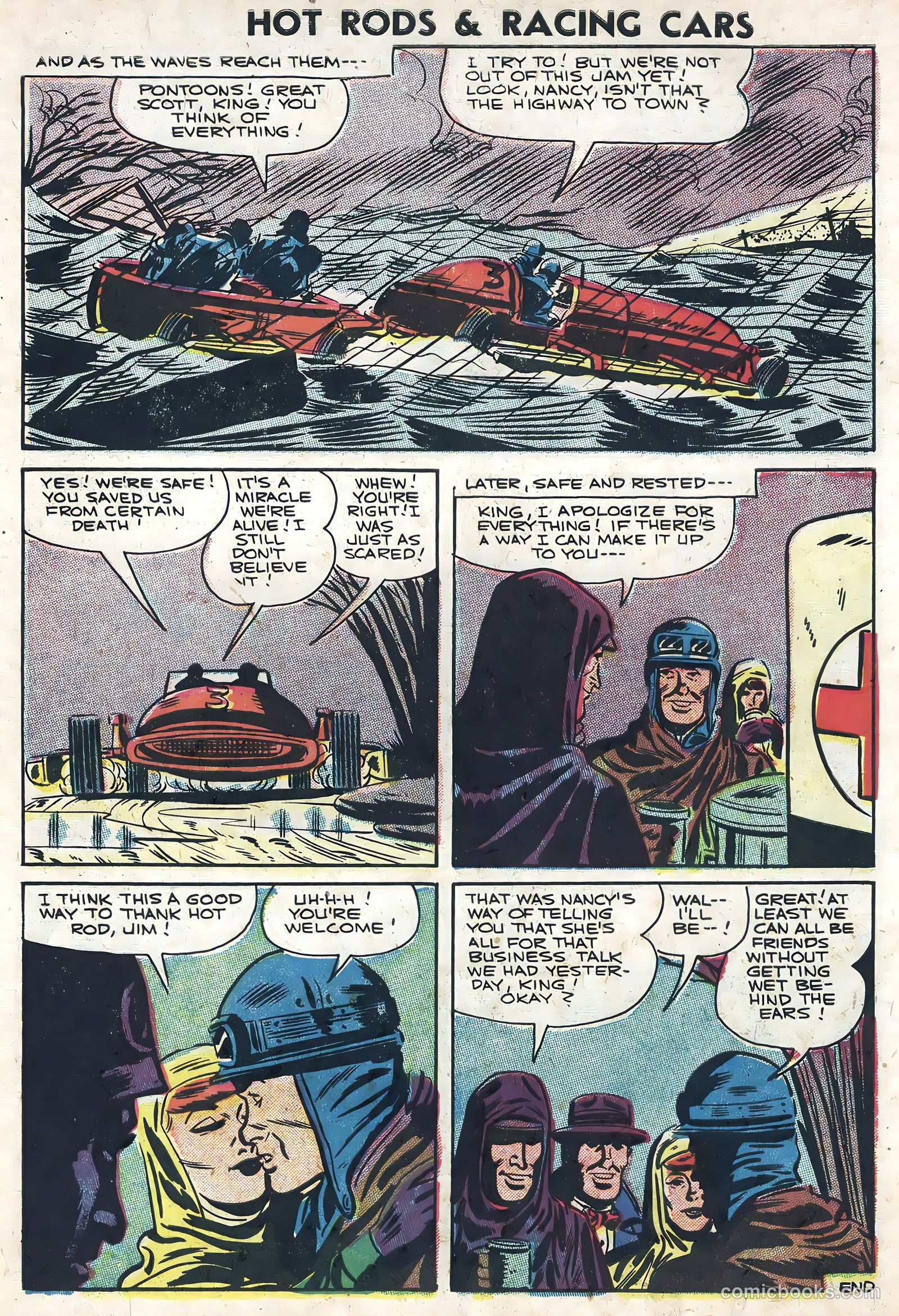 Hot Rods and Racing Cars #28 (1956) — page 10 of 36