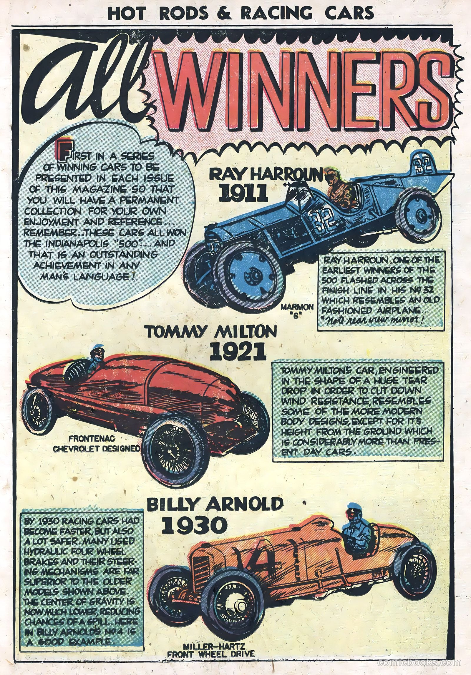 Hot Rods and Racing Cars #28 (1956) — page 11 of 36
