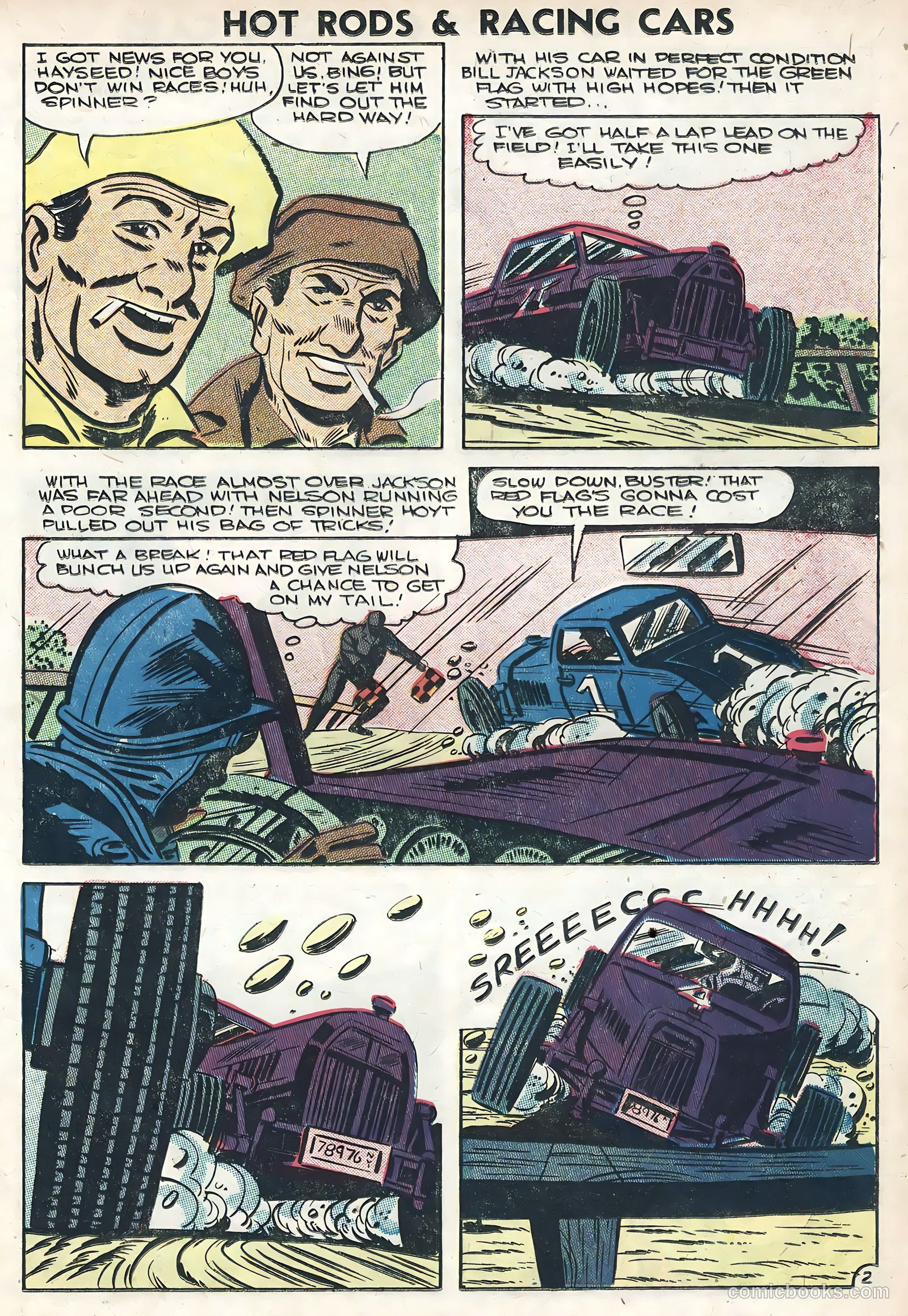 Hot Rods and Racing Cars #28 (1956) — page 13 of 36