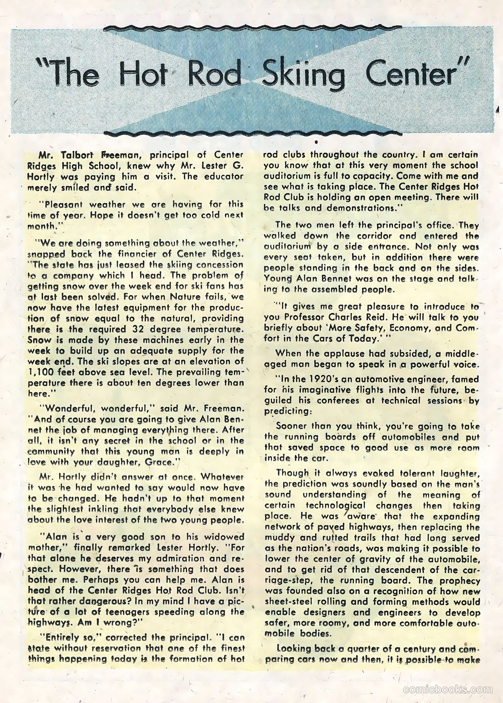 Hot Rods and Racing Cars #28 (1956) — page 20 of 36