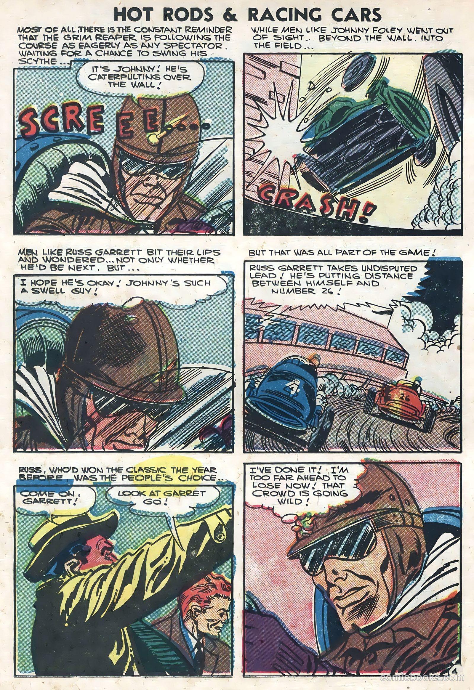 Hot Rods and Racing Cars #28 (1956) — page 26 of 36