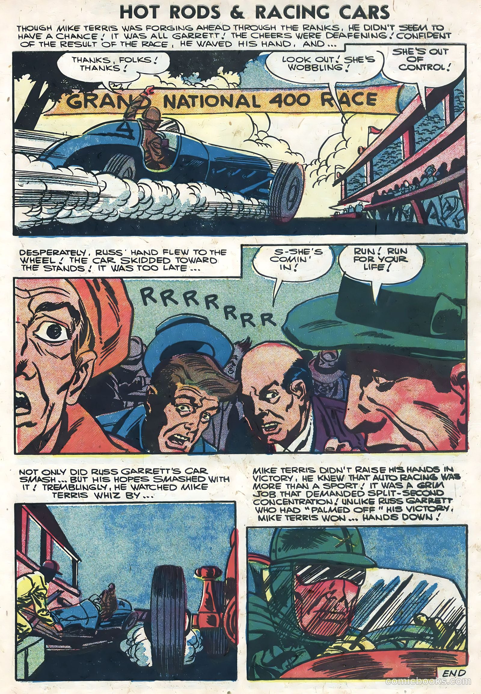 Hot Rods and Racing Cars #28 (1956) — page 27 of 36