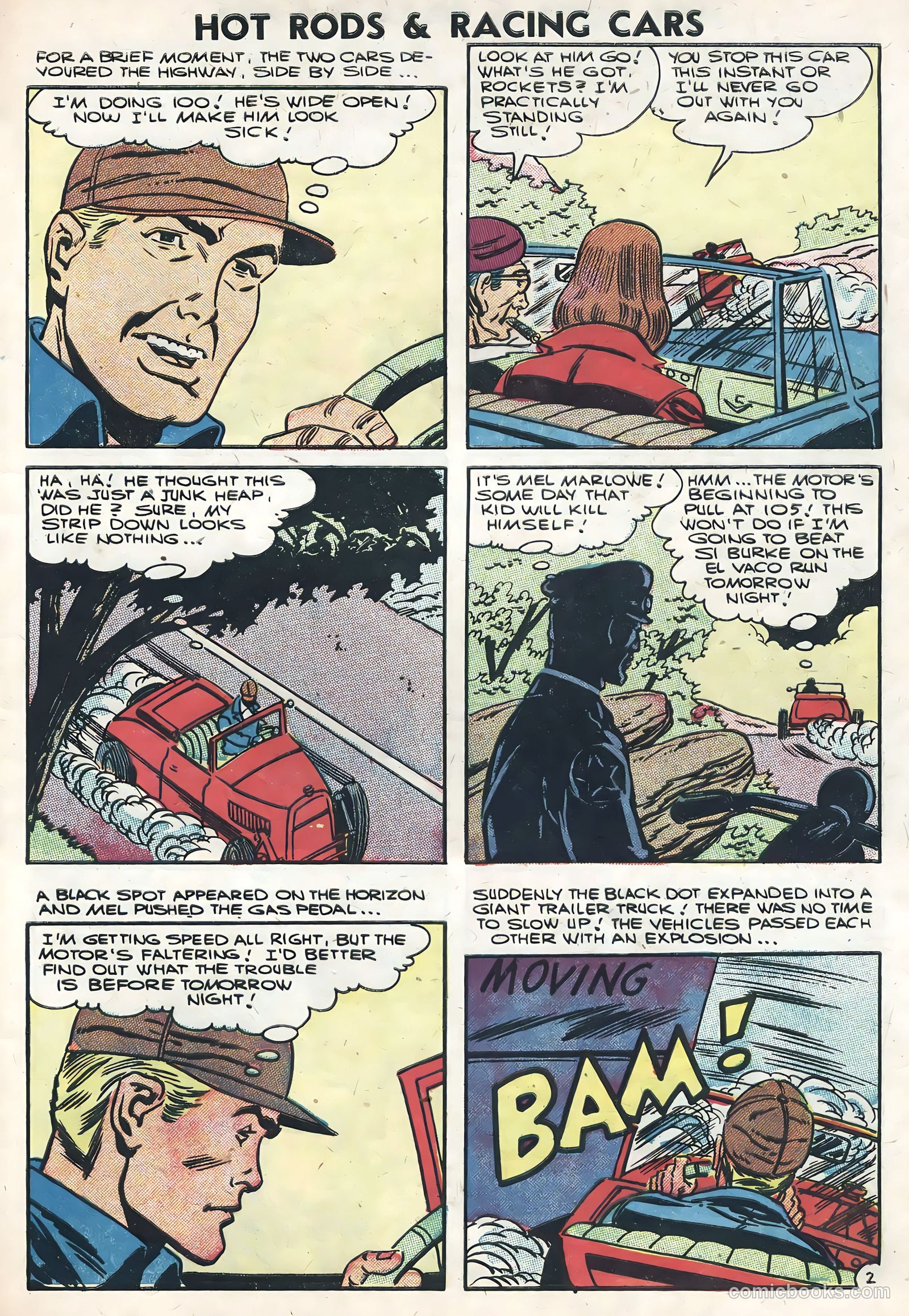 Hot Rods and Racing Cars #28 (1956) — page 29 of 36
