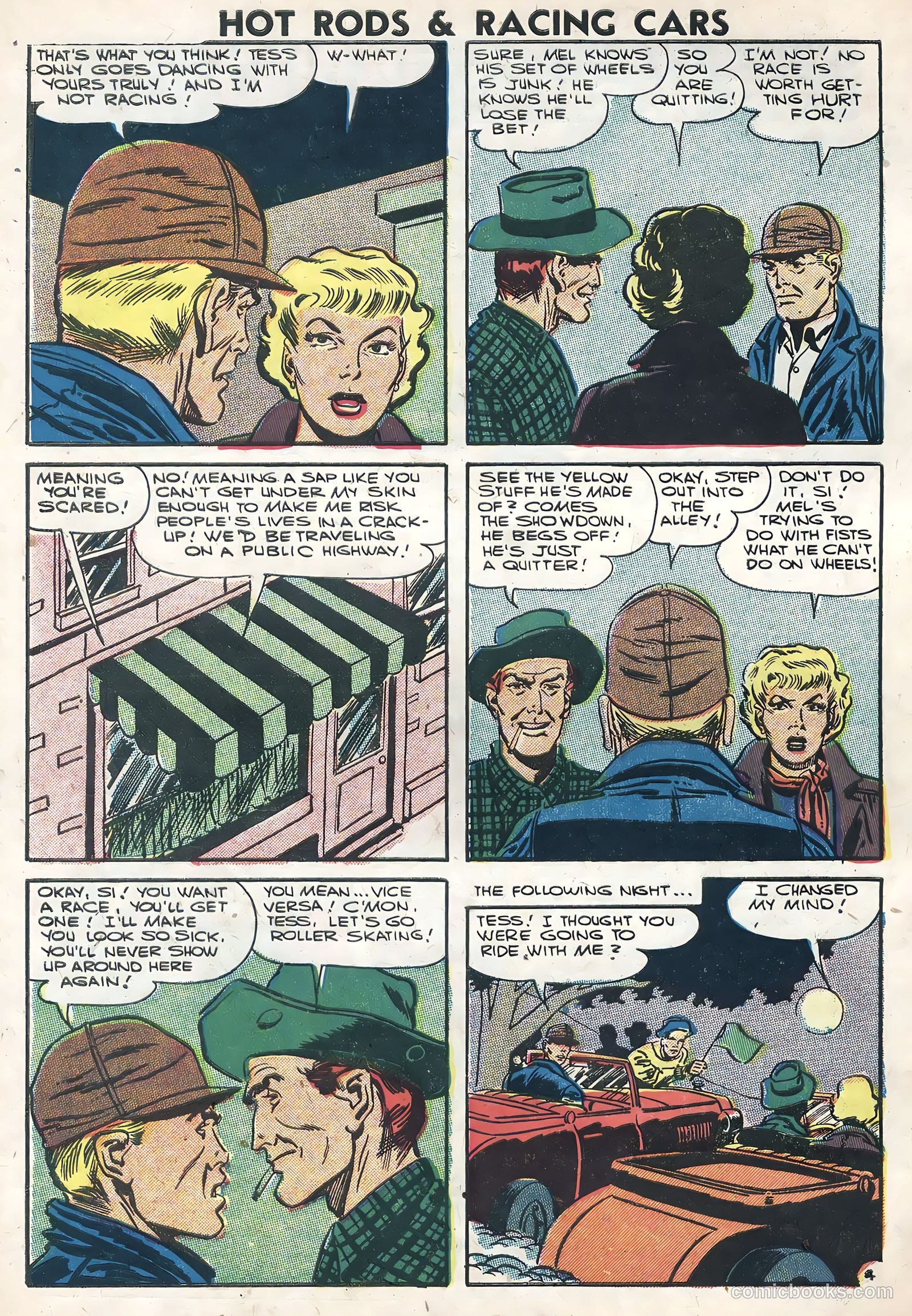 Hot Rods and Racing Cars #28 (1956) — page 32 of 36