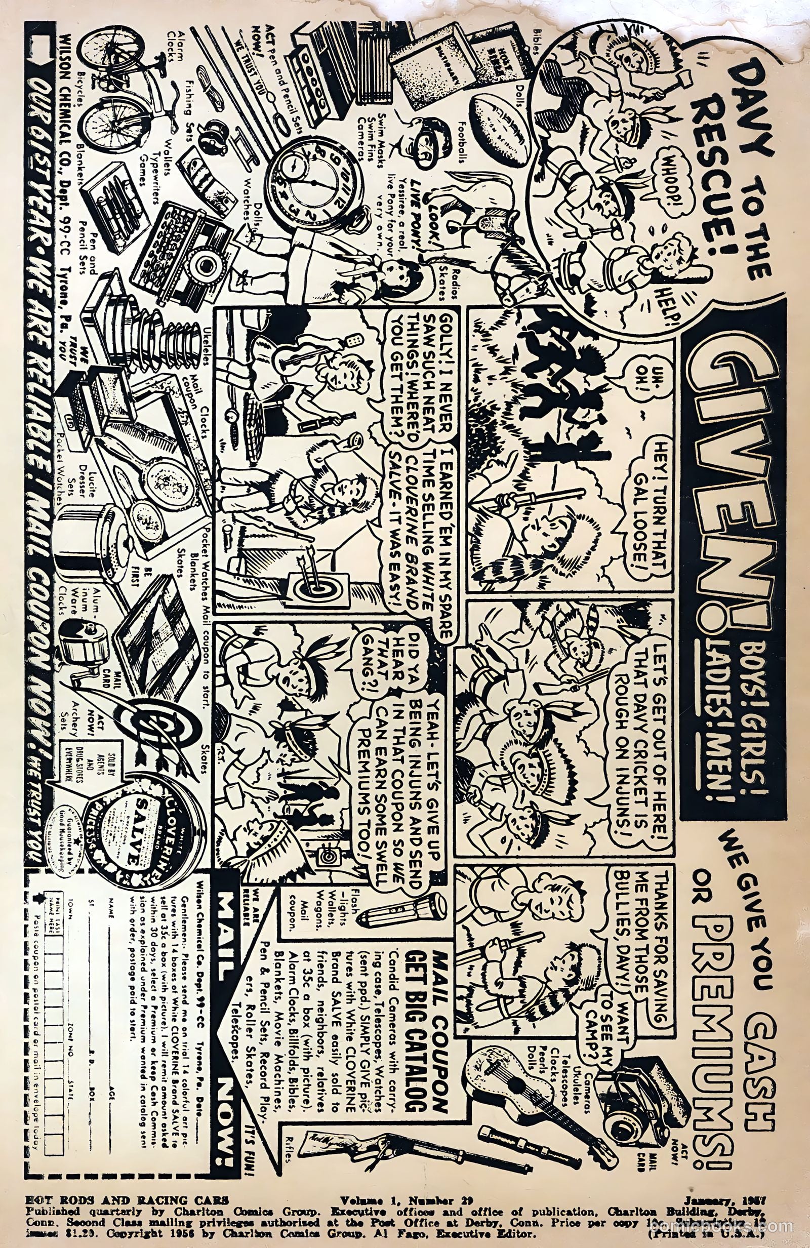 Hot Rods and Racing Cars #29 (1957) — page 2 of 36