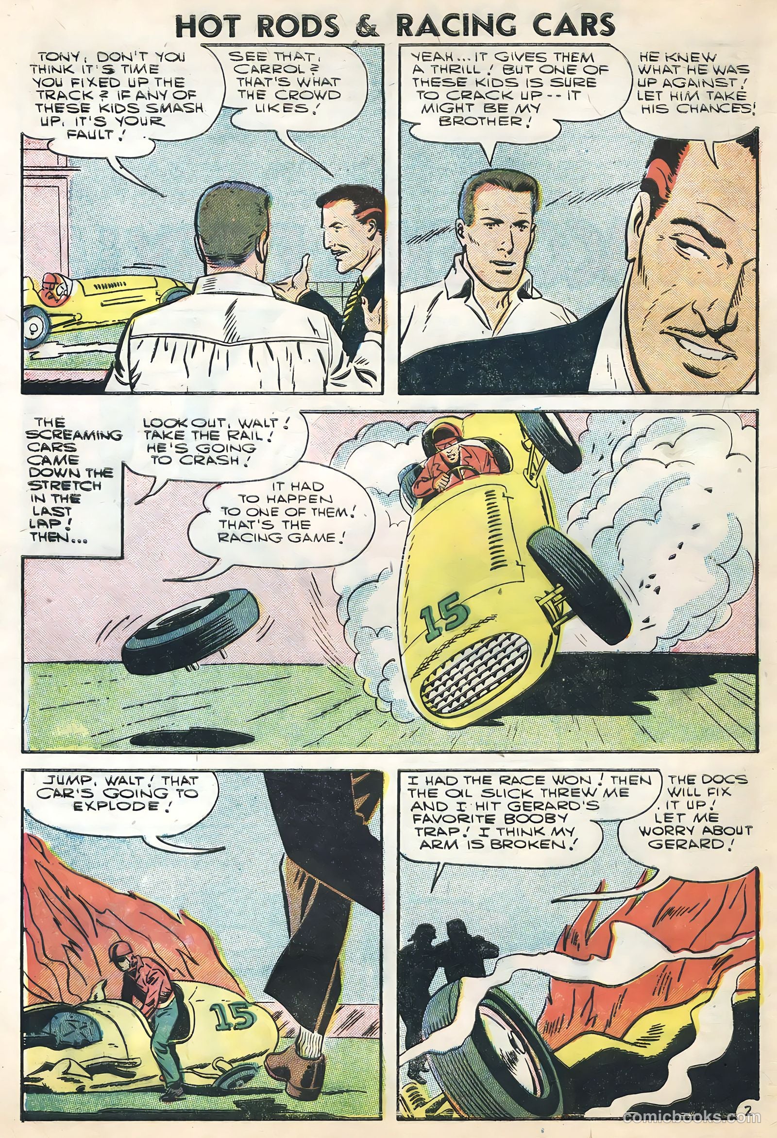 Hot Rods and Racing Cars #29 (1957) — page 4 of 36