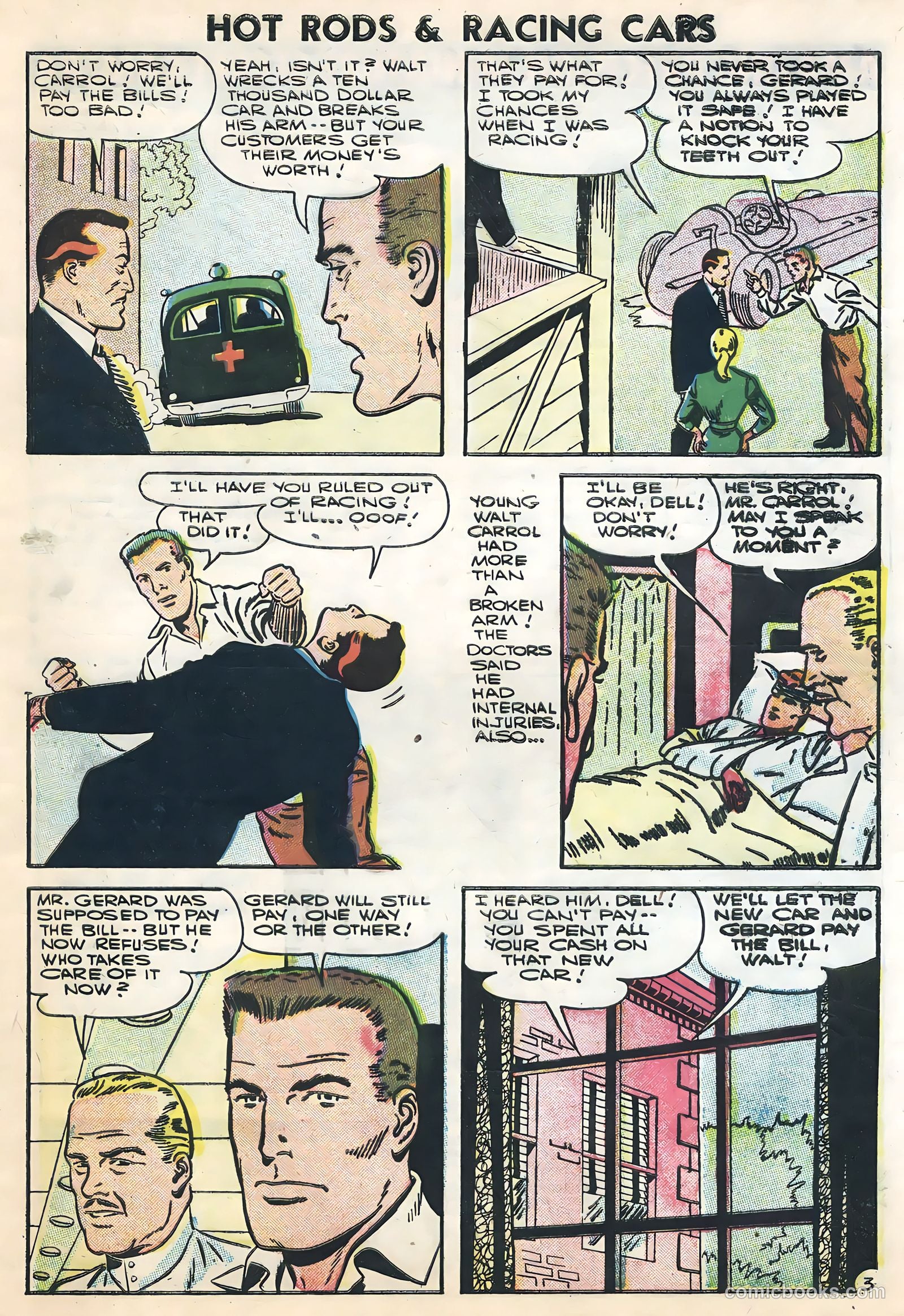 Hot Rods and Racing Cars #29 (1957) — page 5 of 36