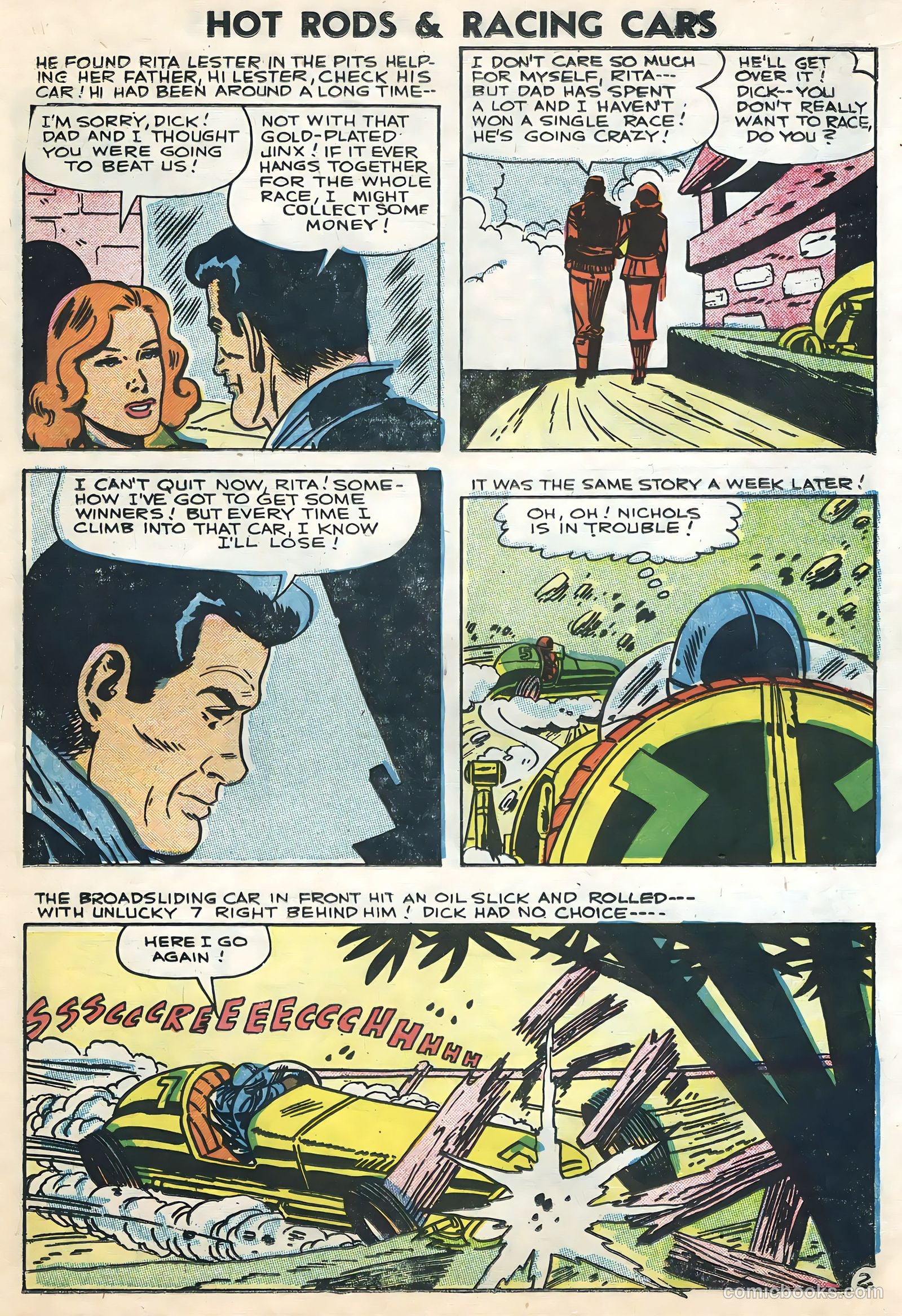 Hot Rods and Racing Cars #29 (1957) — page 11 of 36