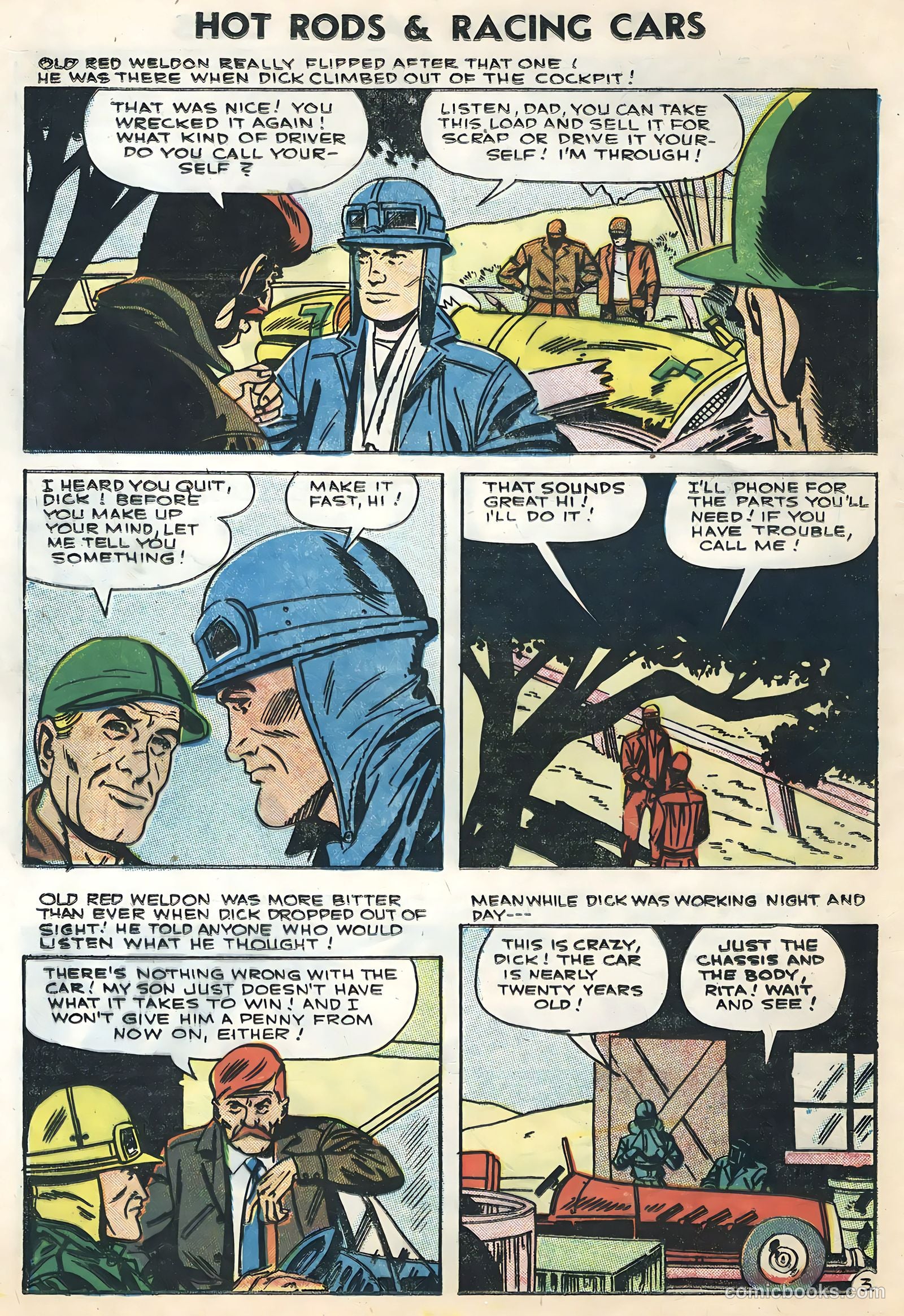 Hot Rods and Racing Cars #29 (1957) — page 12 of 36