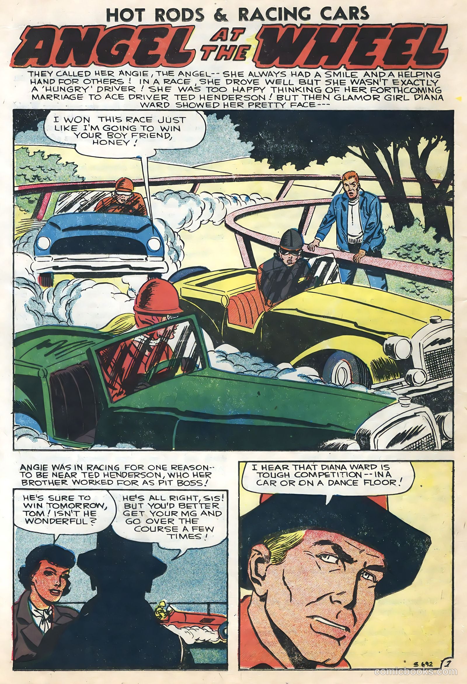 Hot Rods and Racing Cars #29 (1957) — page 18 of 36