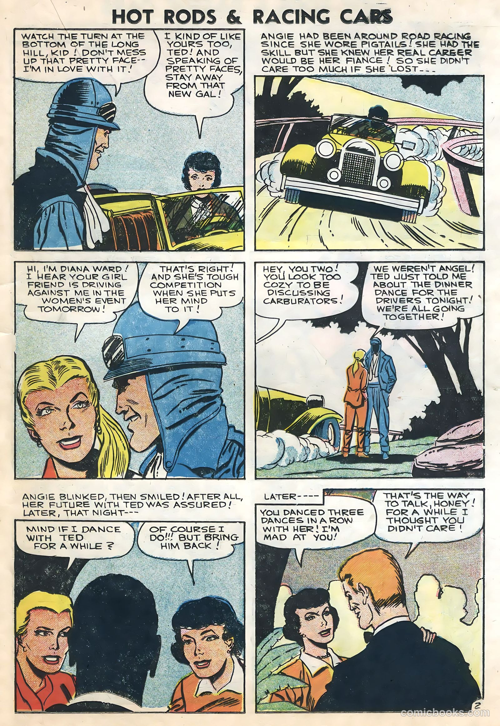 Hot Rods and Racing Cars #29 (1957) — page 19 of 36